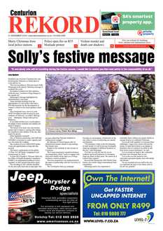 Rekord Centurion 21 December 2018