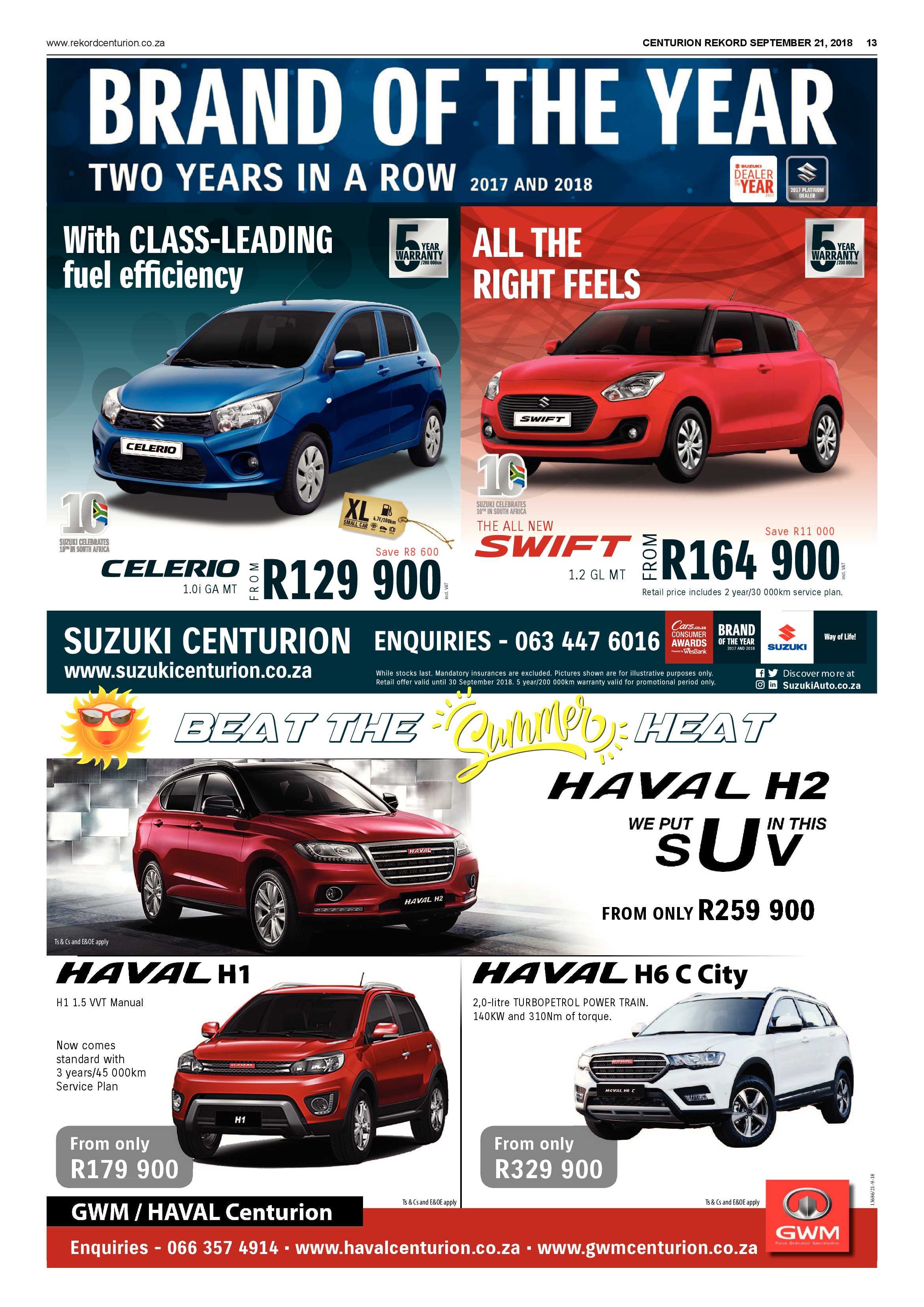 Rekord Centurion 21 September 2018 page 13