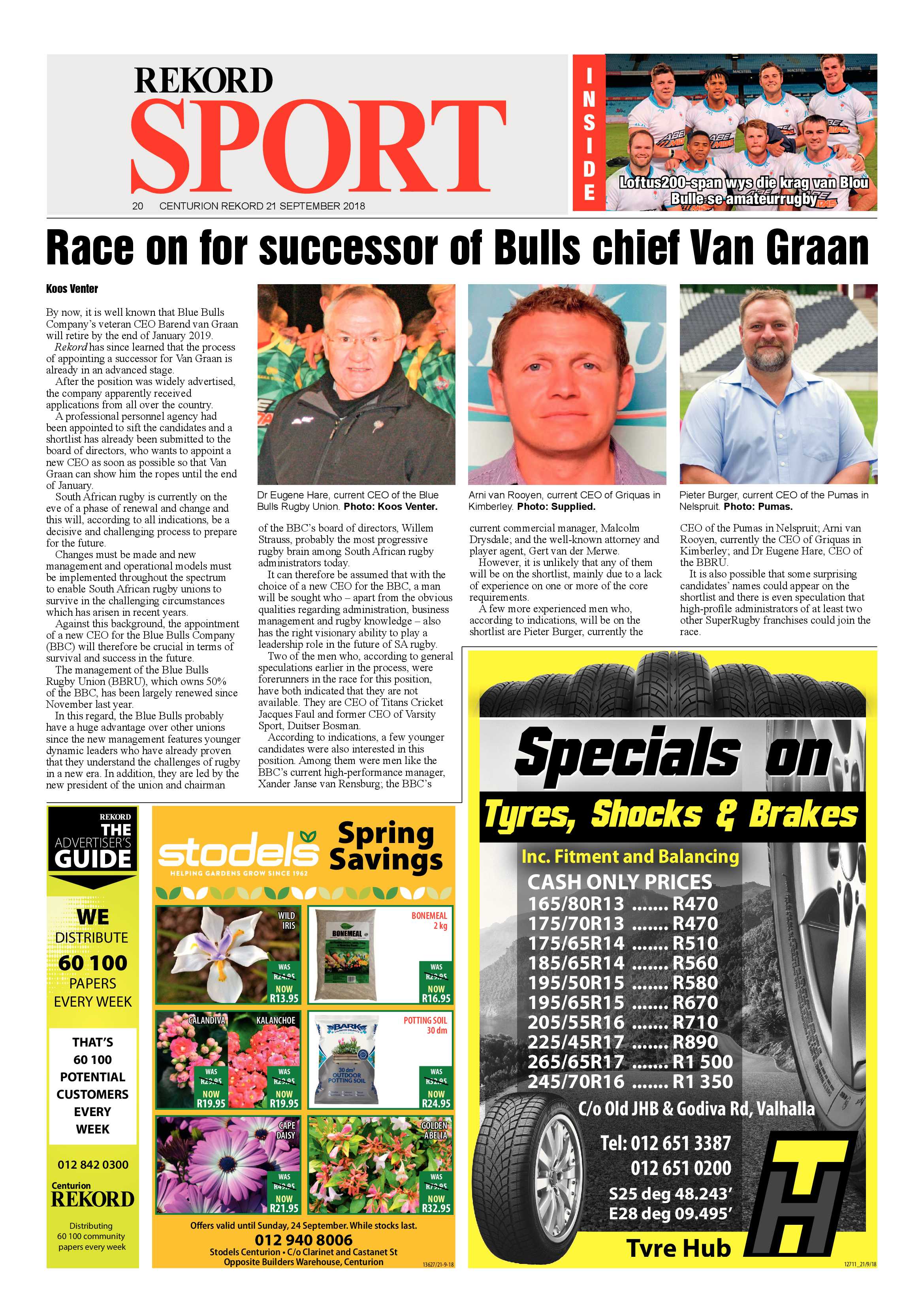 Rekord Centurion 21 September 2018 page 20
