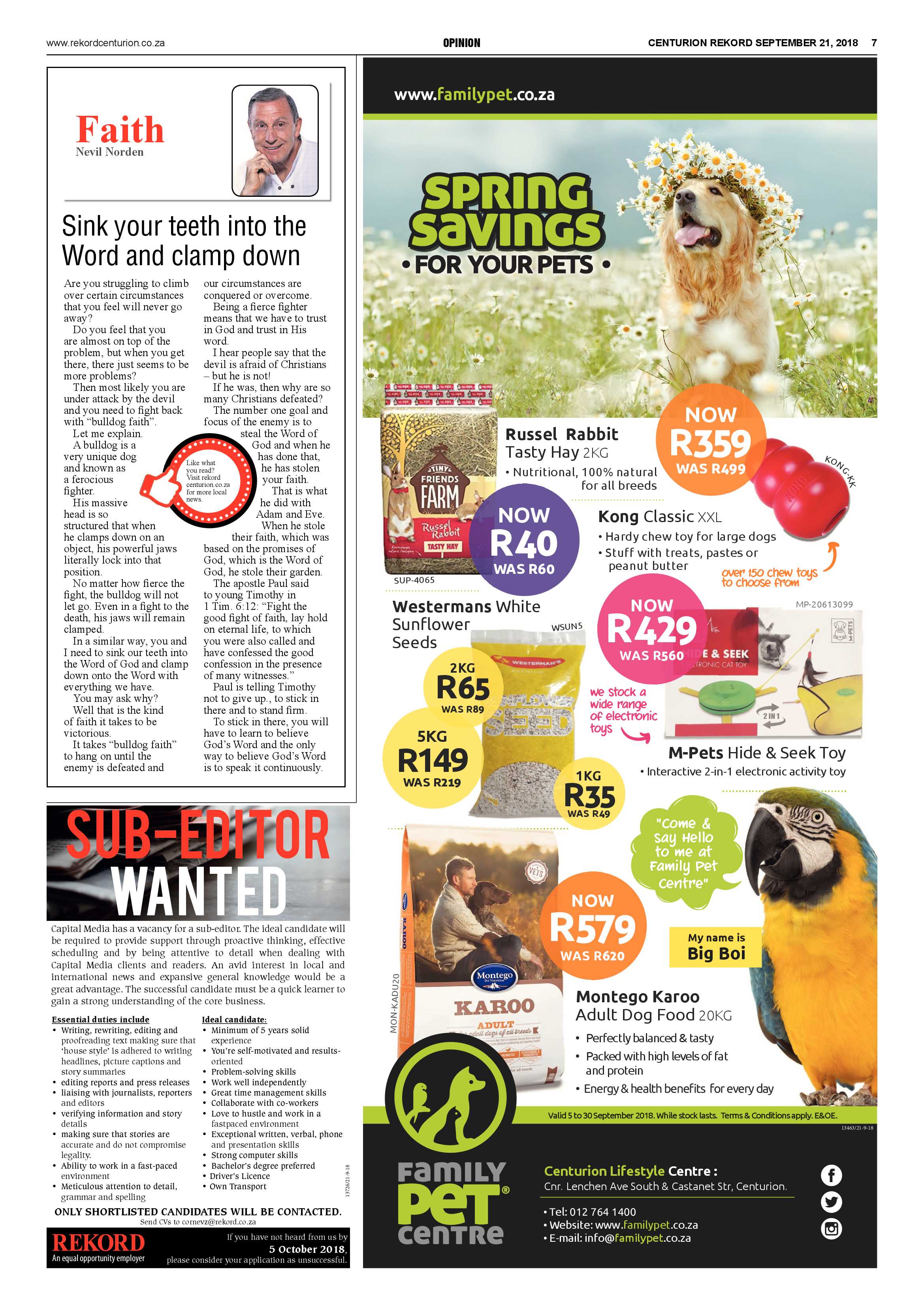 Rekord Centurion 21 September 2018 page 7