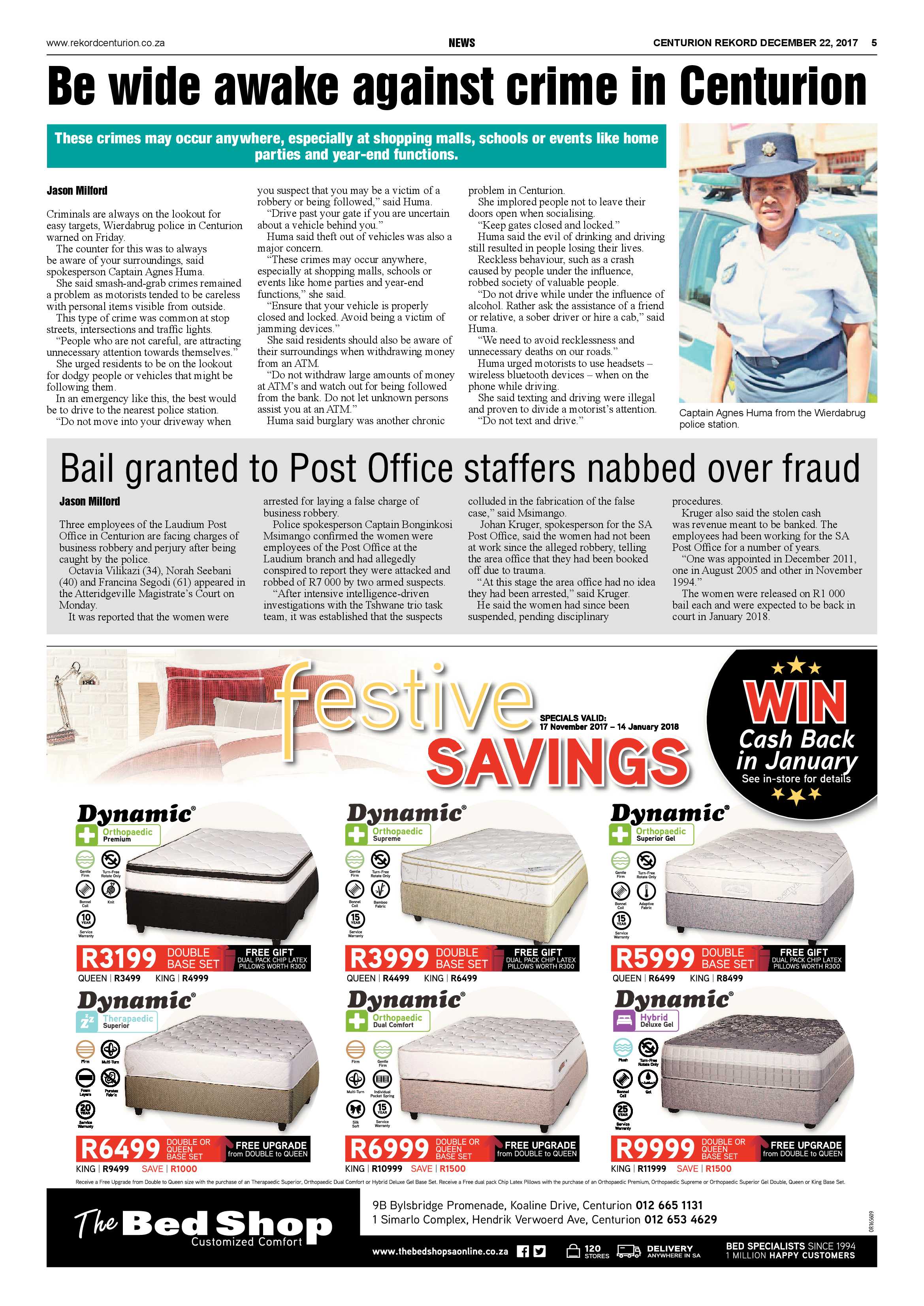 Rekord Centurion 22 December 2017 page 5