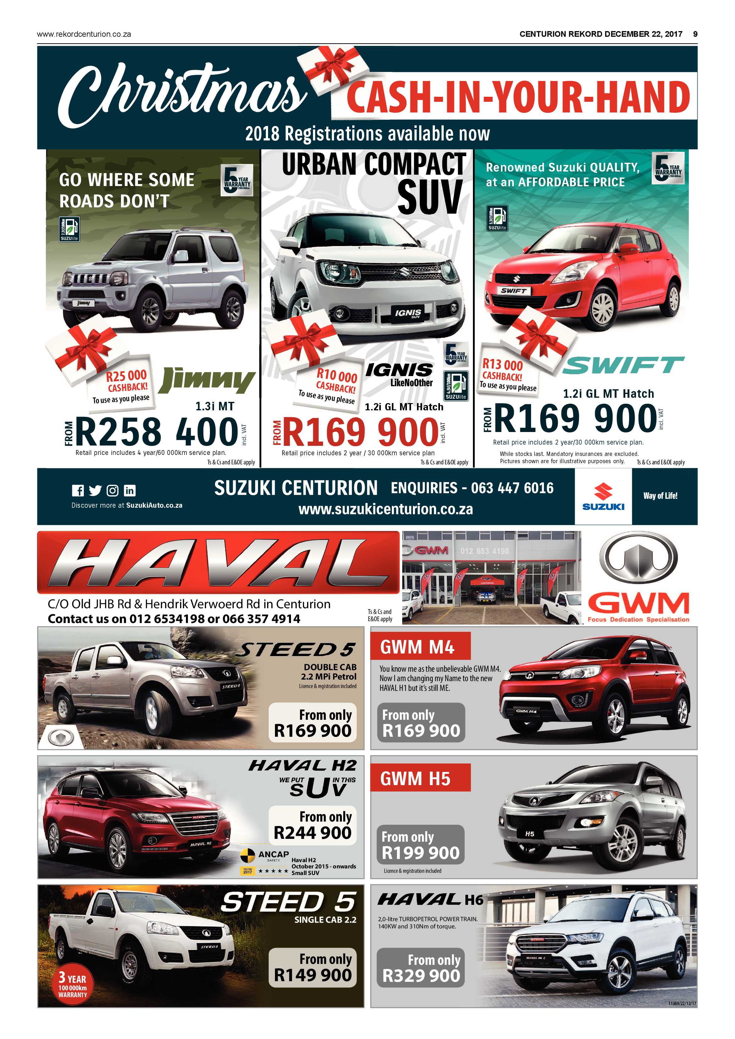 Rekord Centurion 22 December 2017 page 9
