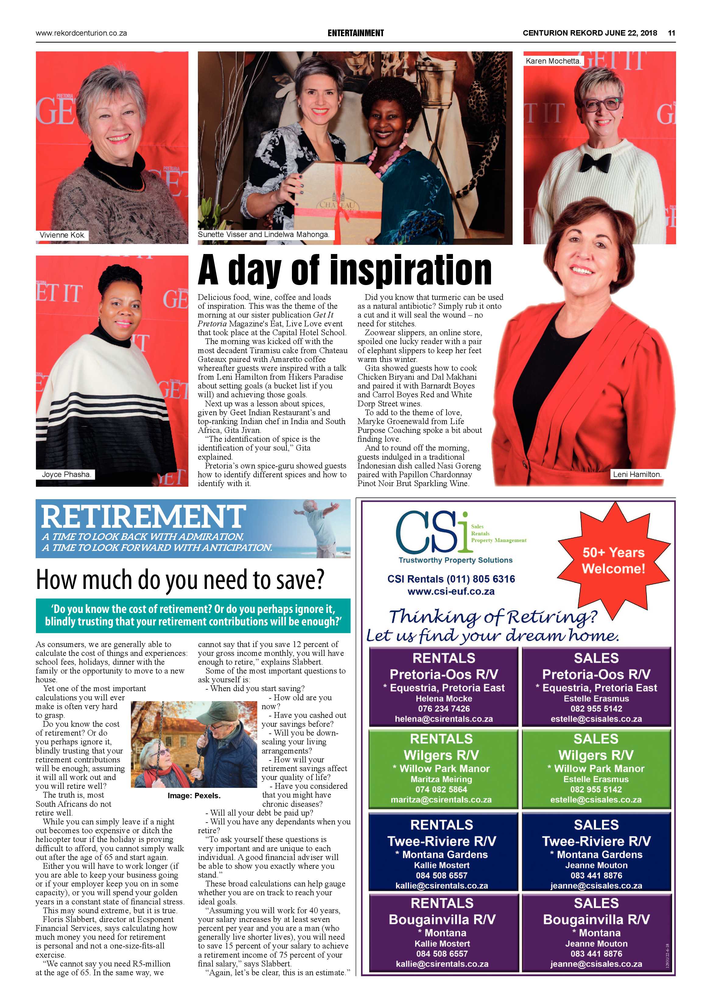 Rekord Centurion 22 June 2018 page 11
