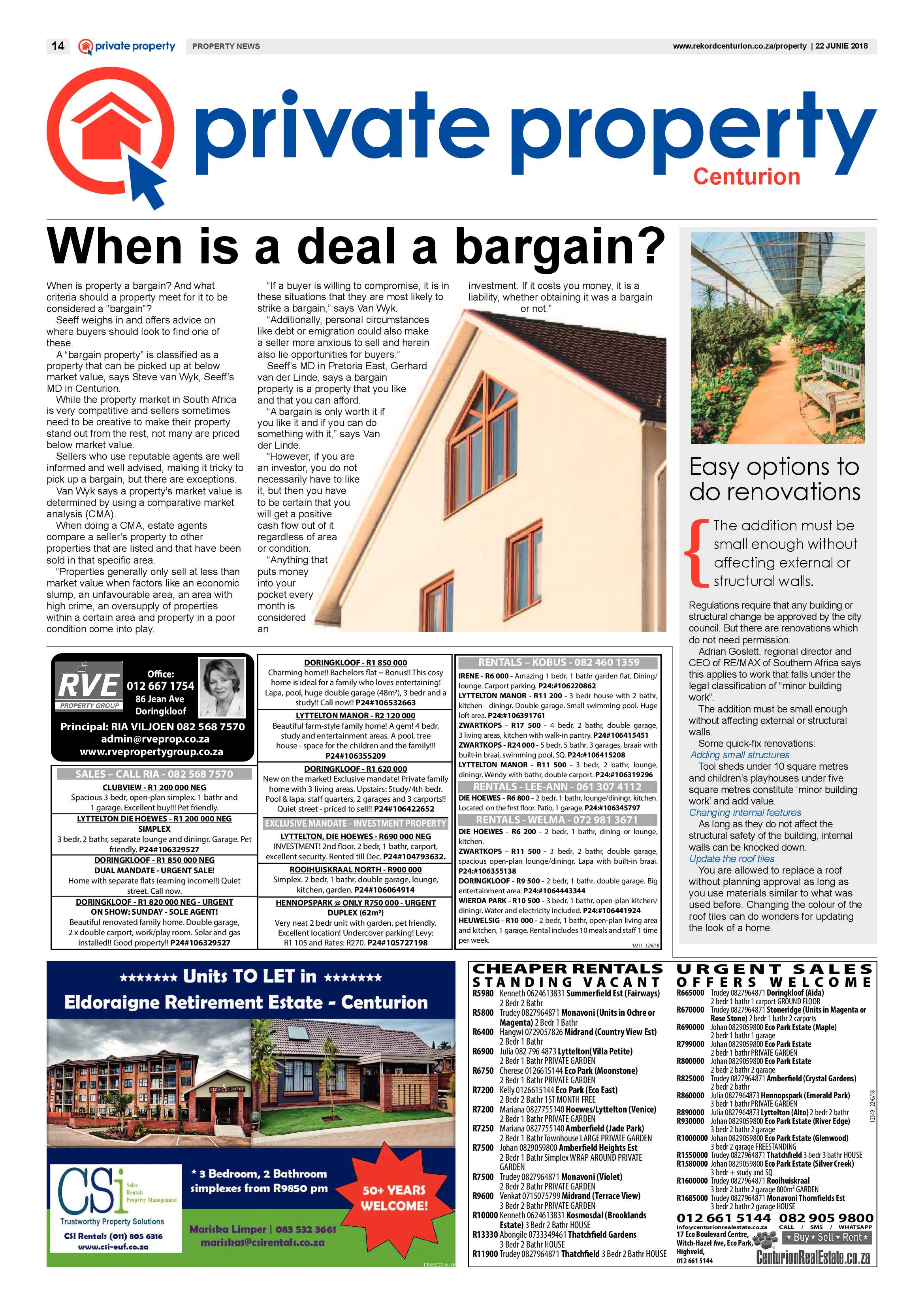 Rekord Centurion 22 June 2018 page 14