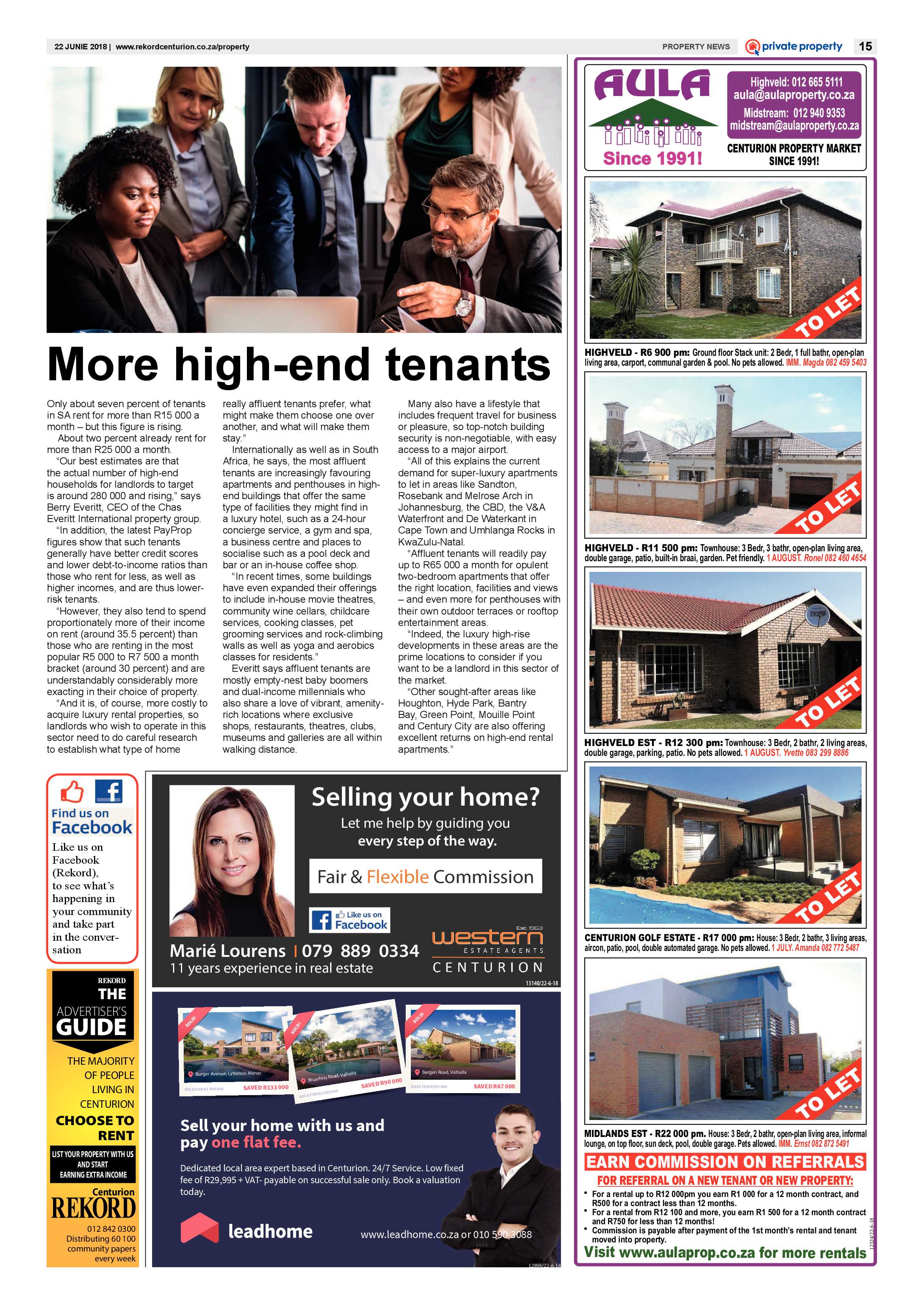 Rekord Centurion 22 June 2018 page 15