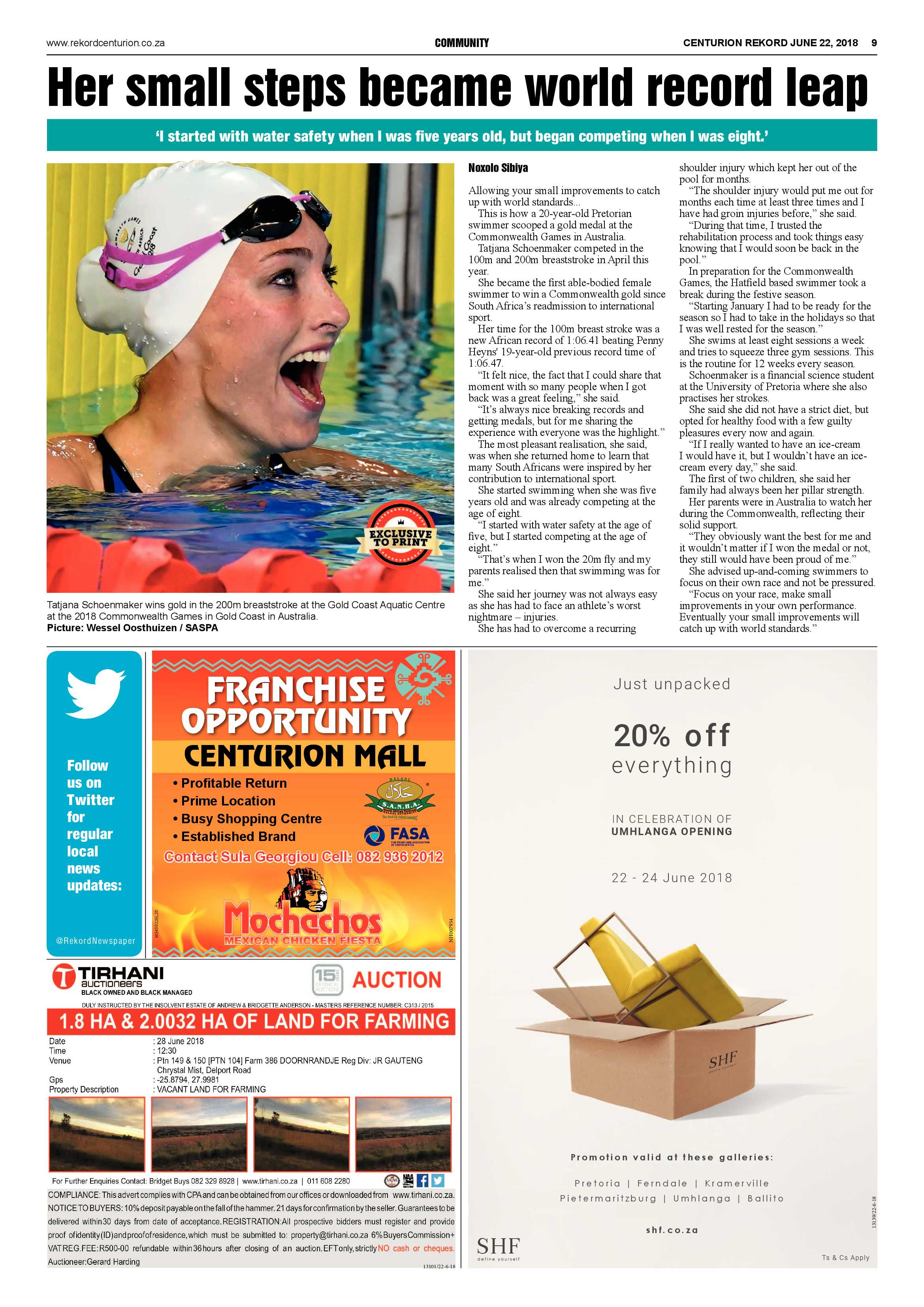 Rekord Centurion 22 June 2018 page 9