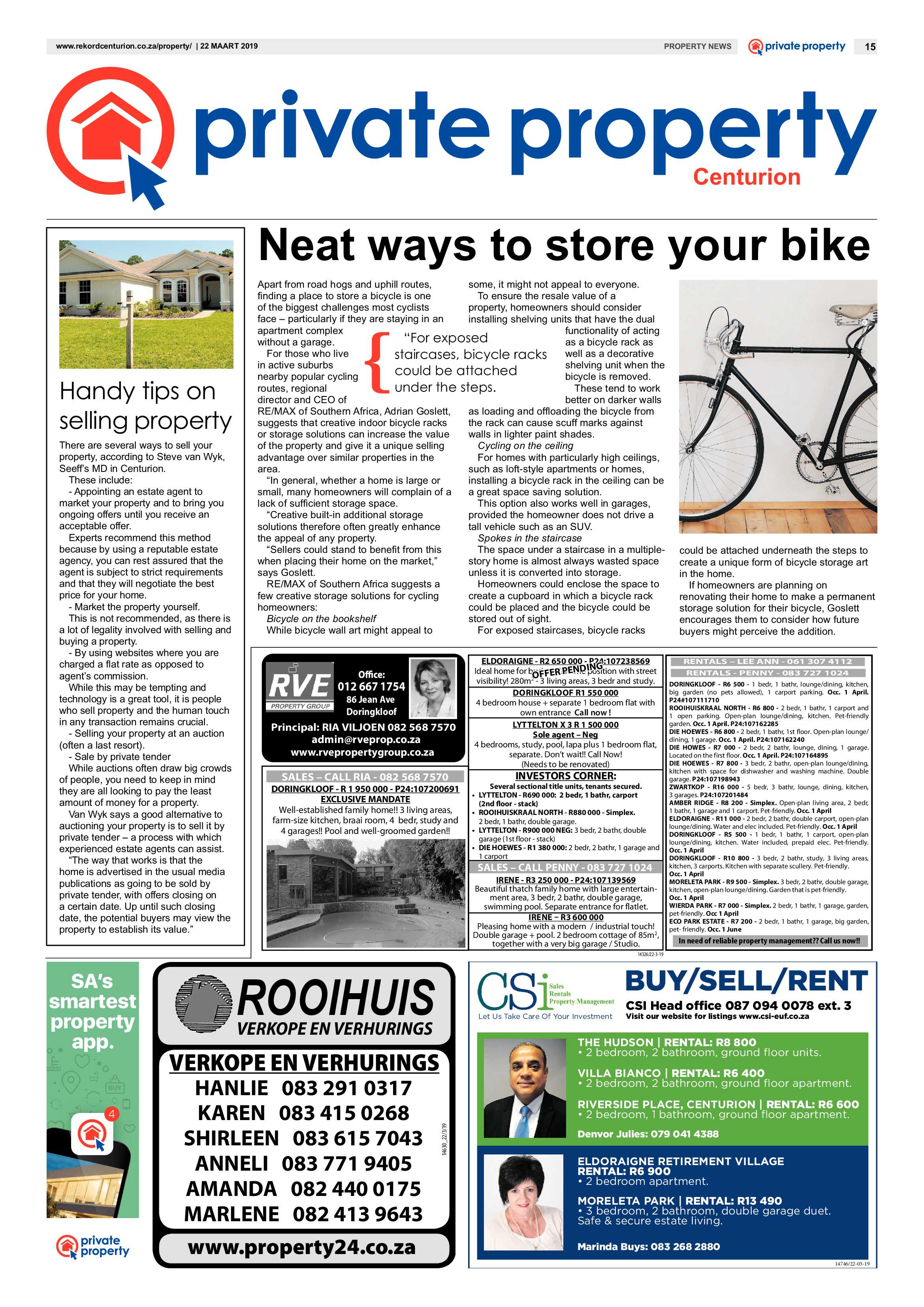 Rekord Centurion 22 March 2019 page 15