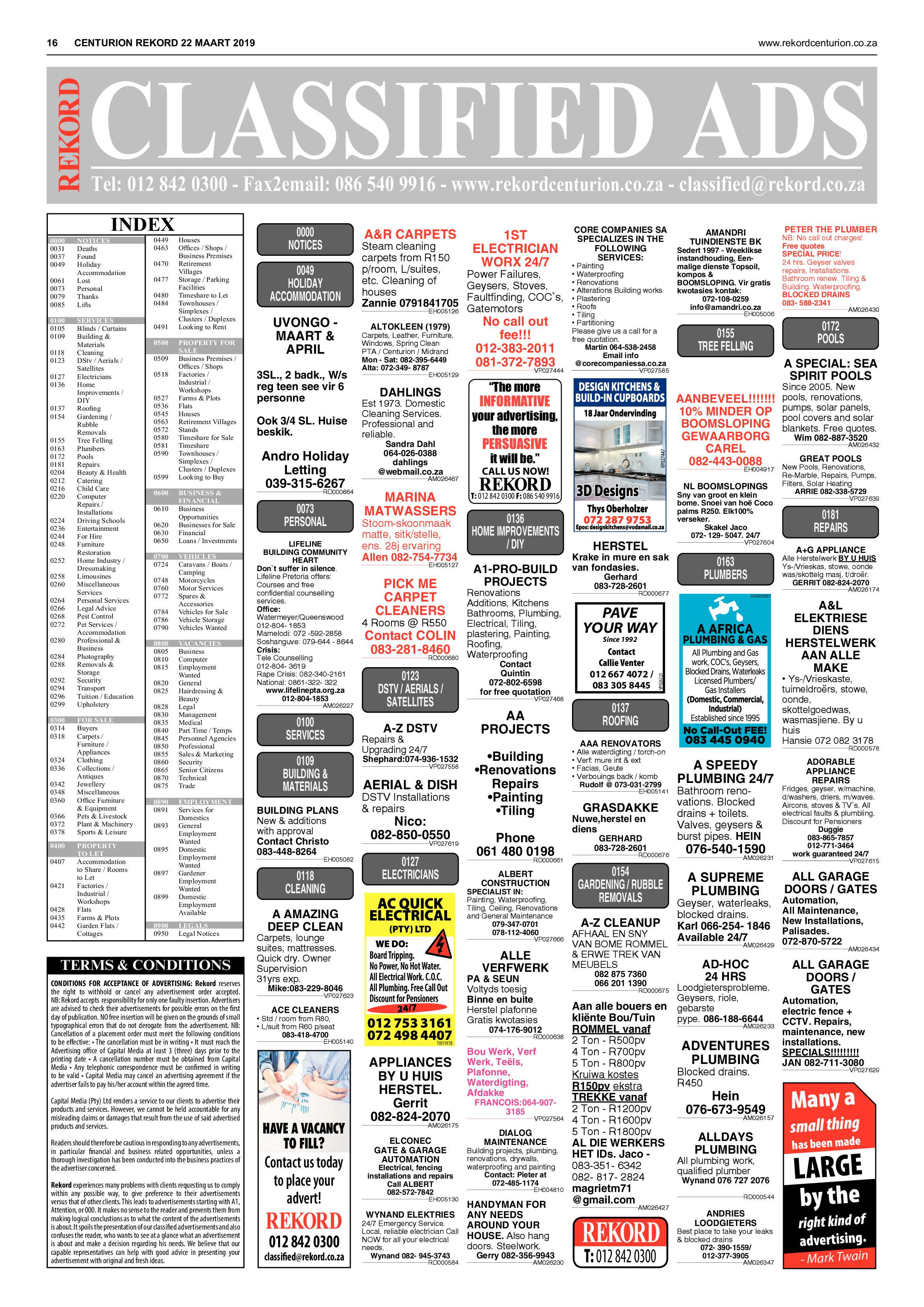 Rekord Centurion 22 March 2019 page 16