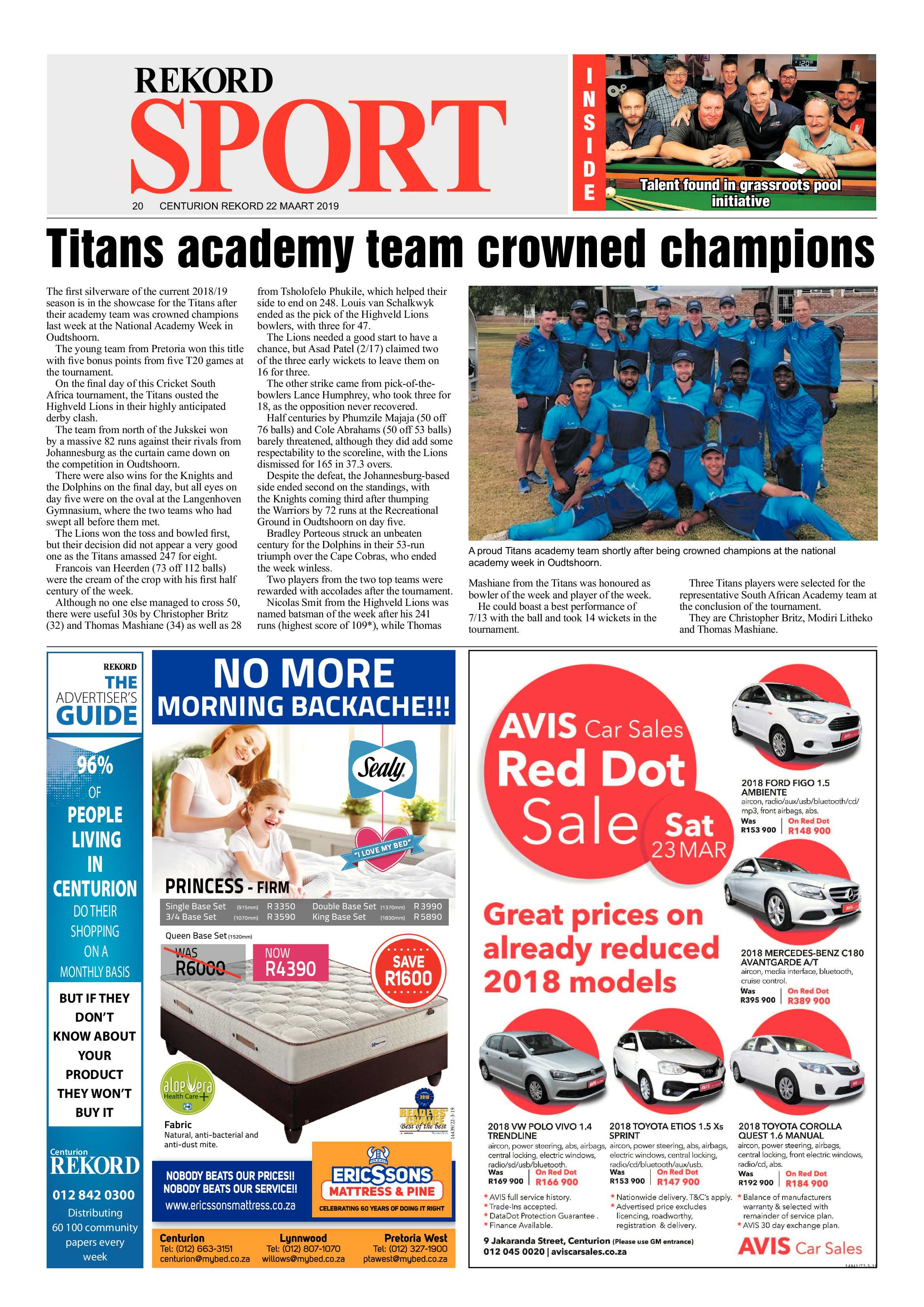 Rekord Centurion 22 March 2019 page 20