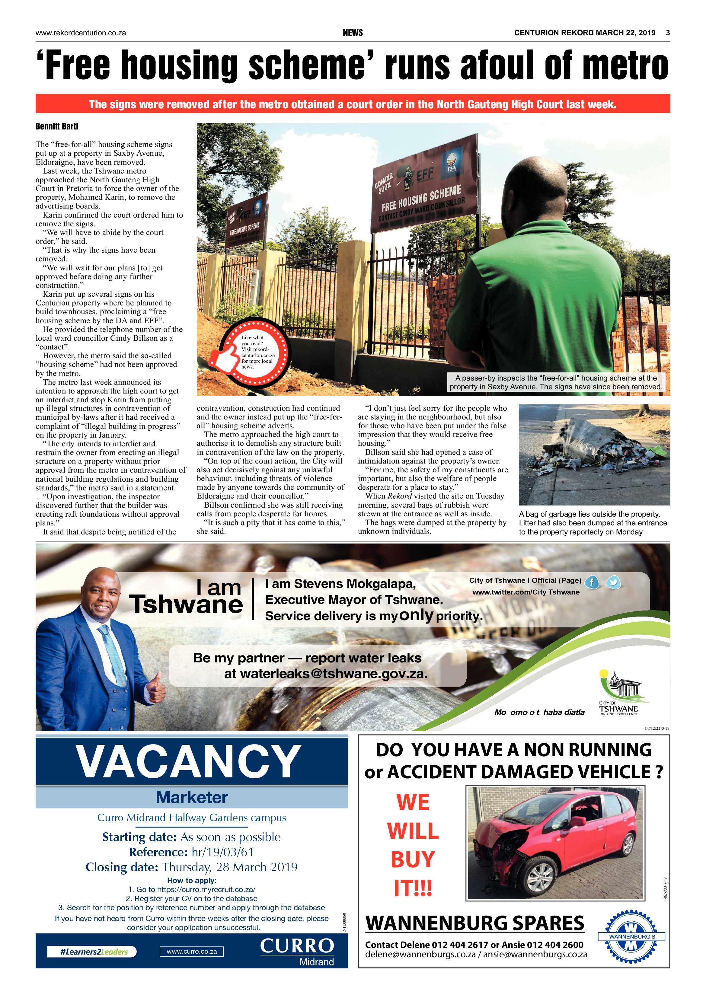 Rekord Centurion 22 March 2019 page 3