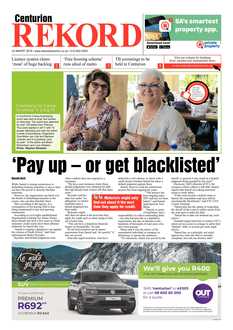 Rekord Centurion 22 March 2019