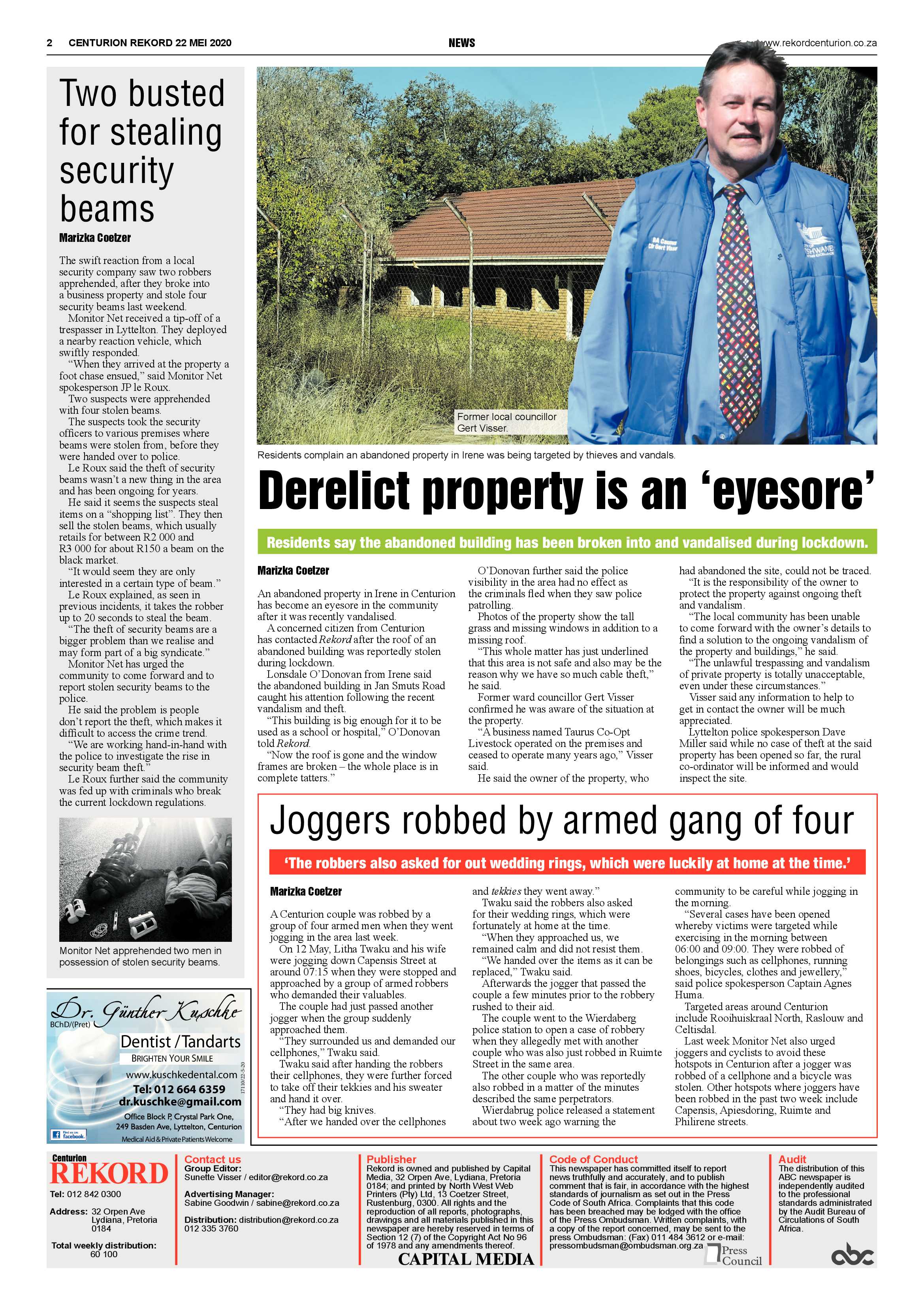 Rekord Centurion 22 May 2020 page 2