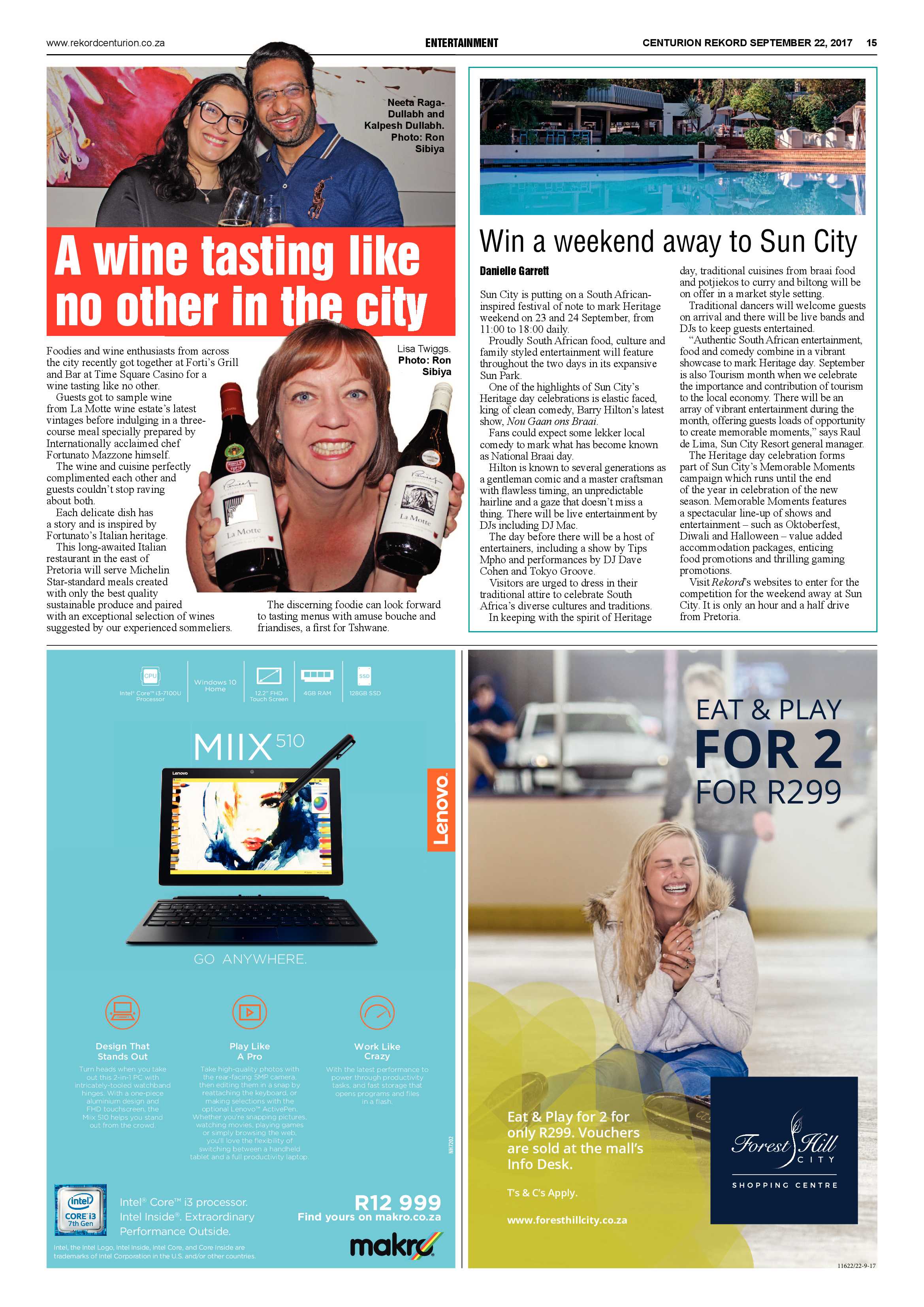 Rekord Centurion 22 September 2017 page 15