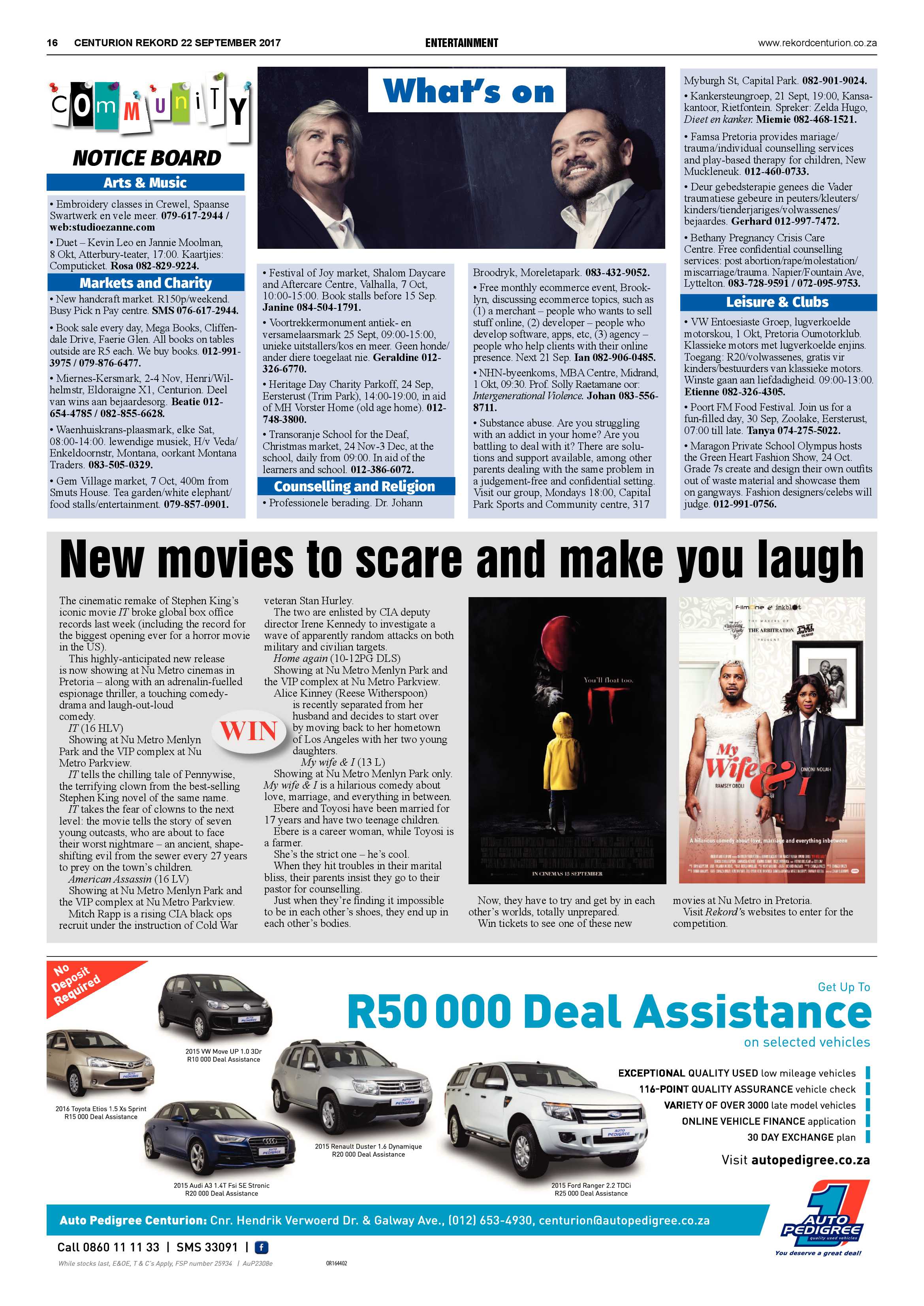 Rekord Centurion 22 September 2017 page 16