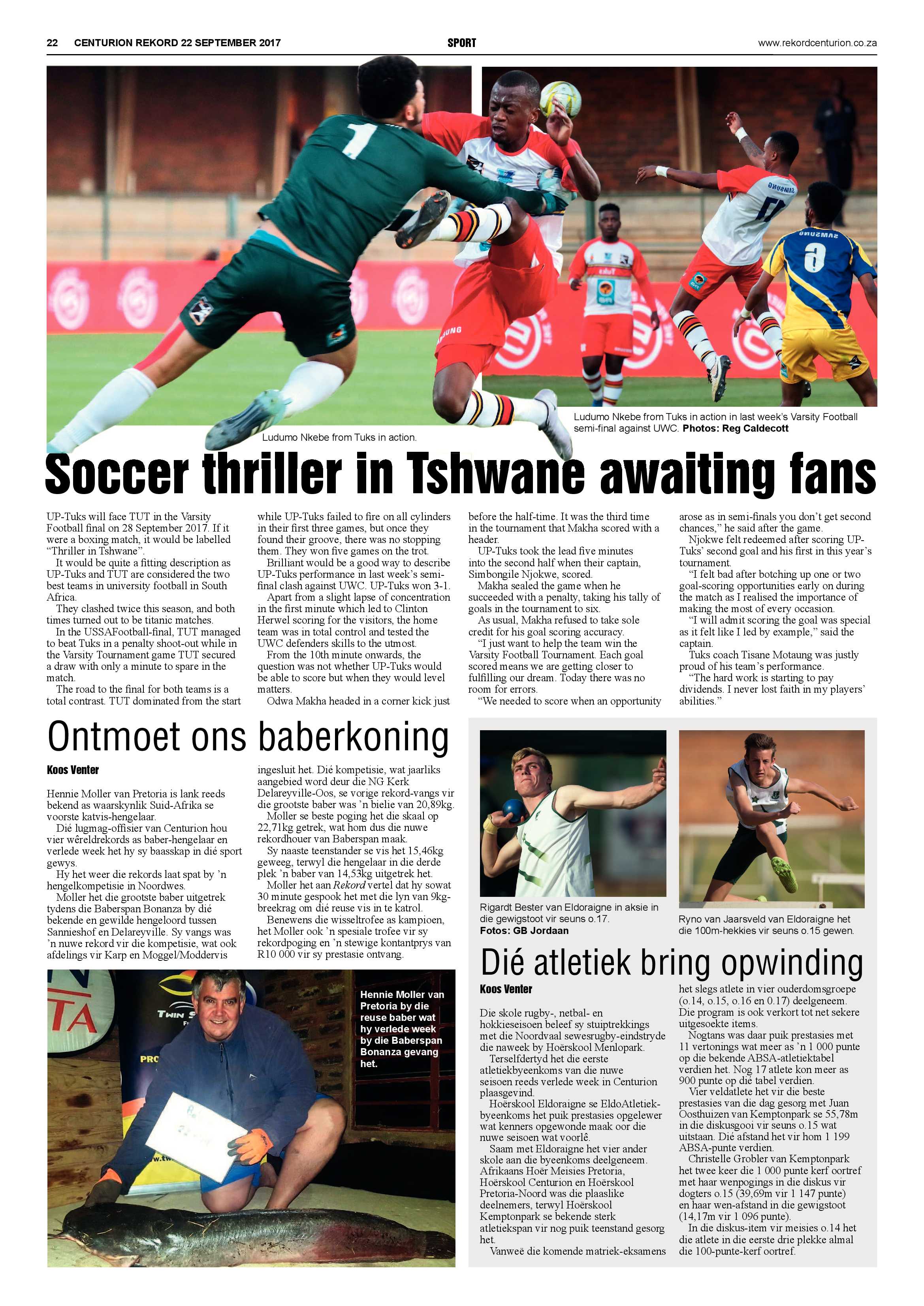 Rekord Centurion 22 September 2017 page 22
