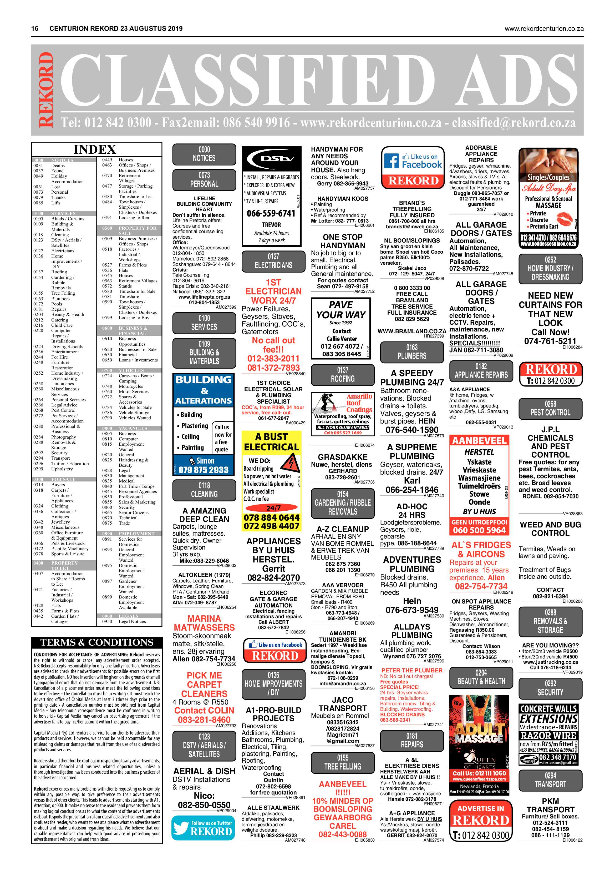 Rekord Centurion 23 August 2019 page 16