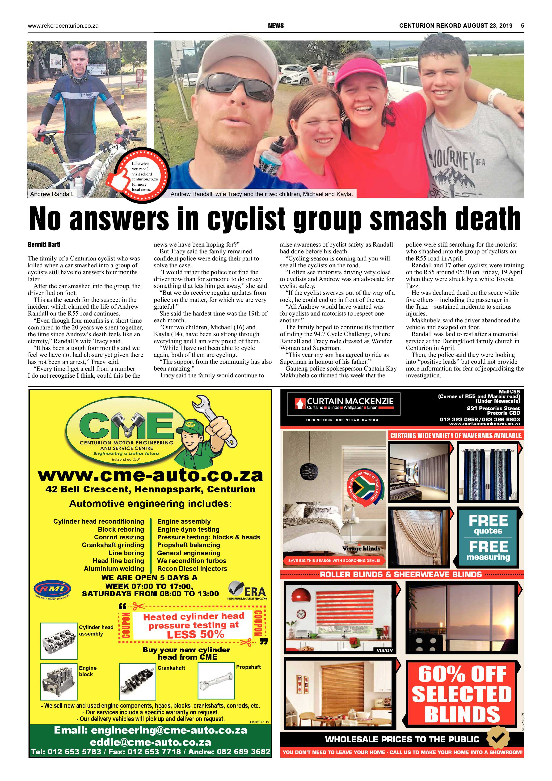 Rekord Centurion 23 August 2019 page 5