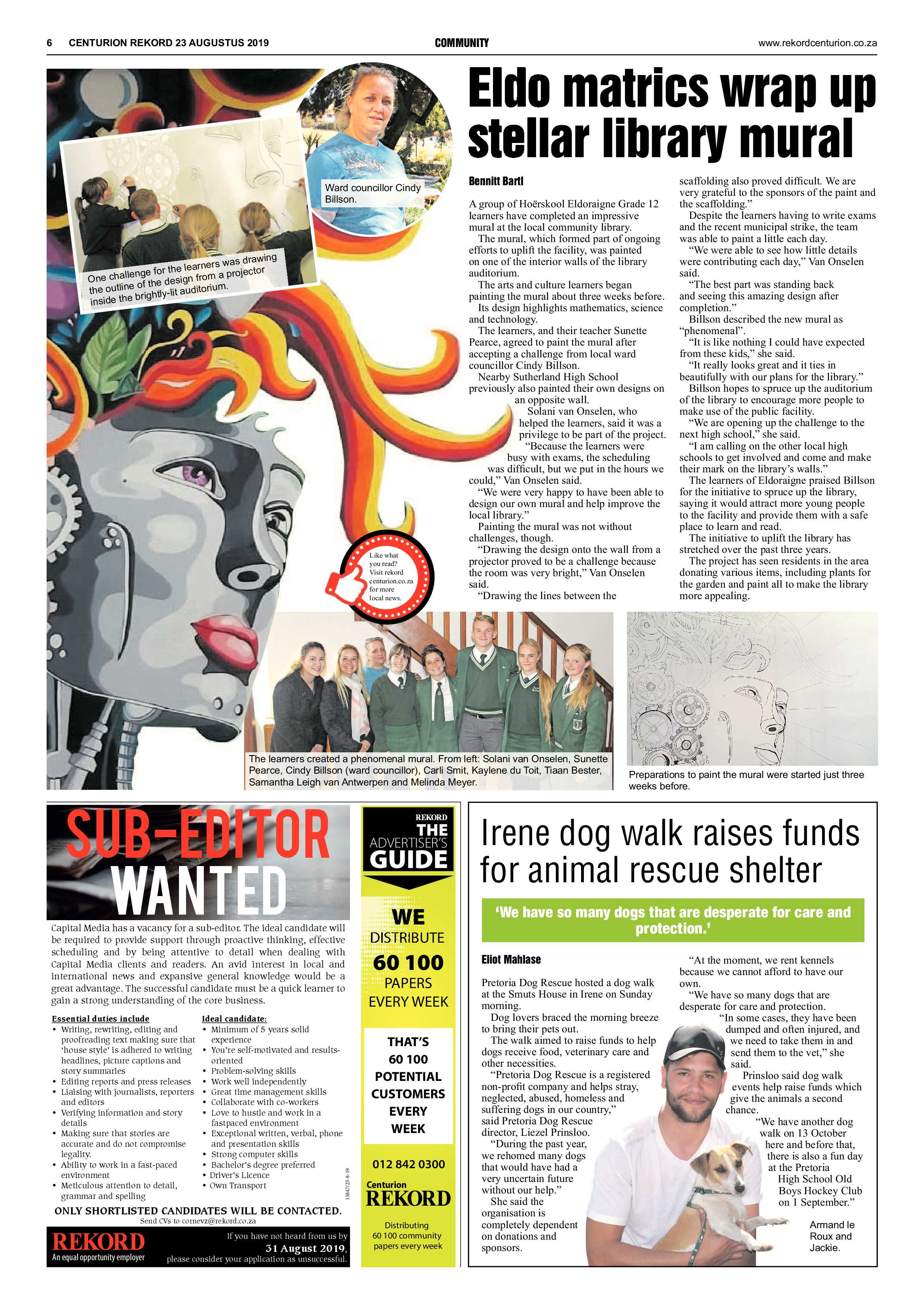 Rekord Centurion 23 August 2019 page 6
