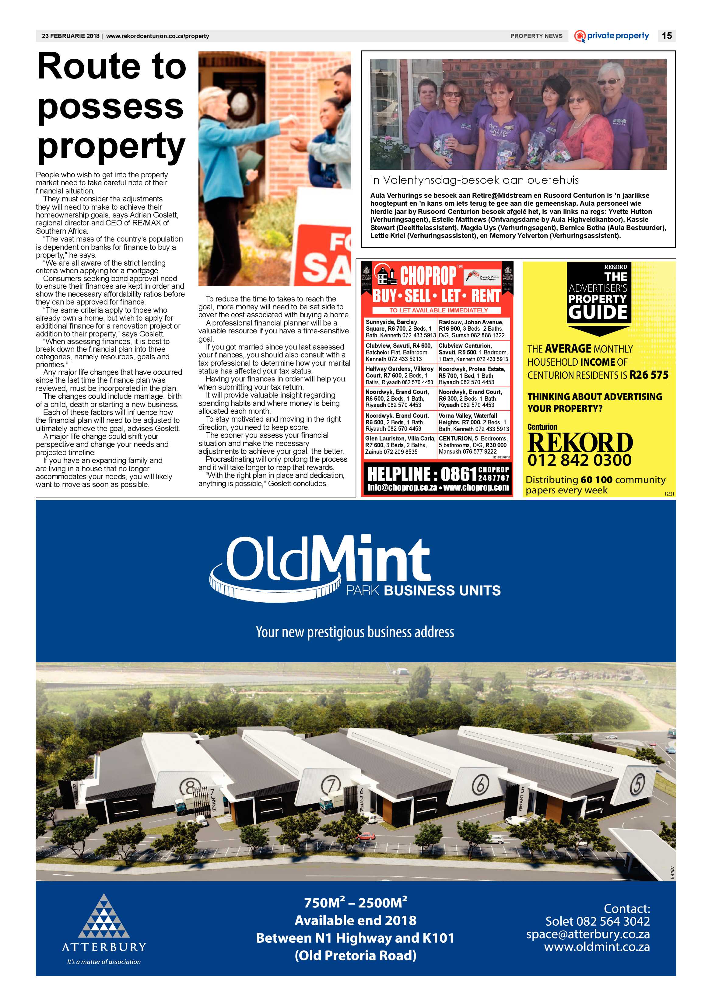 Rekord Centurion 23 February 2018 page 15
