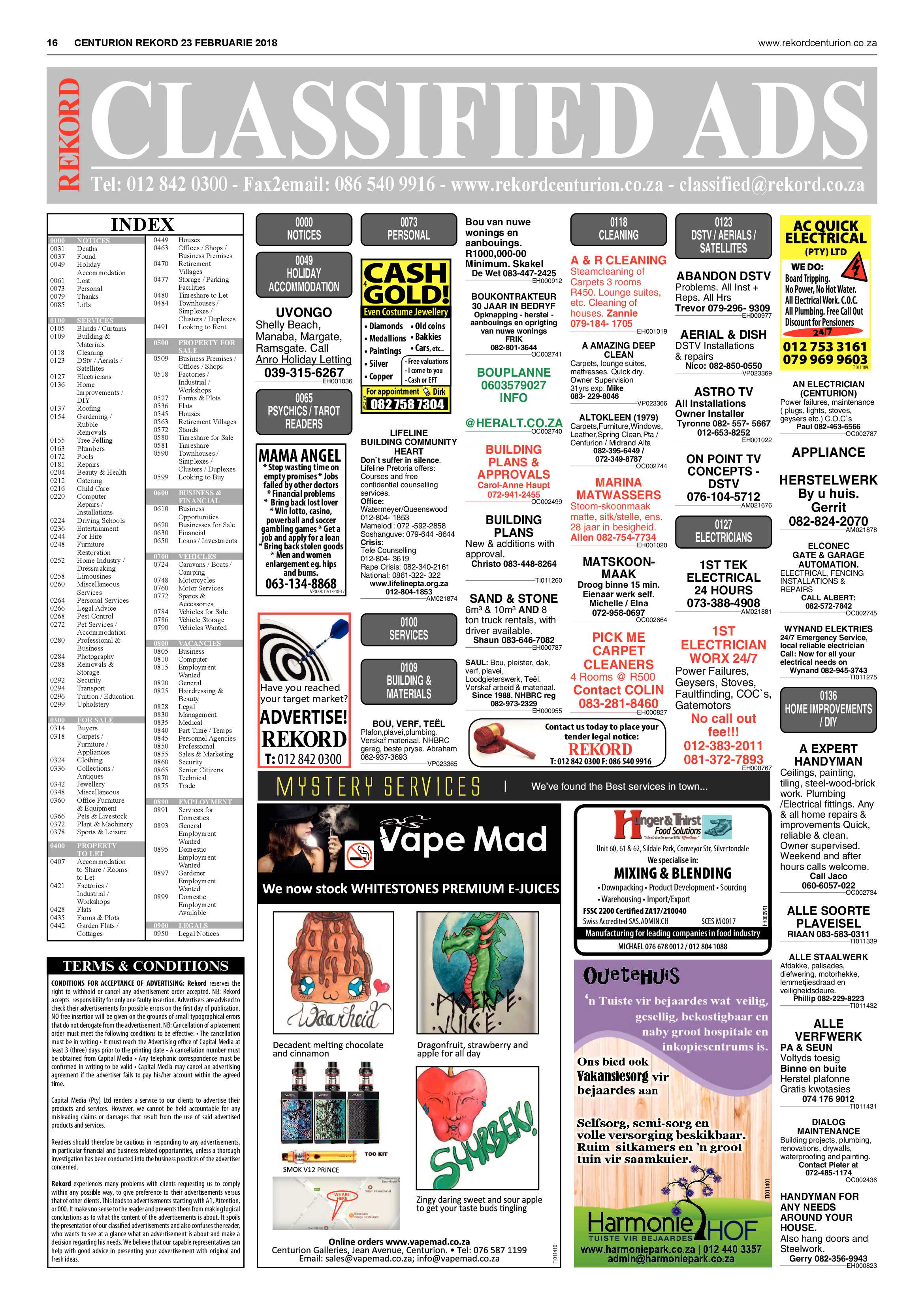 Rekord Centurion 23 February 2018 page 16