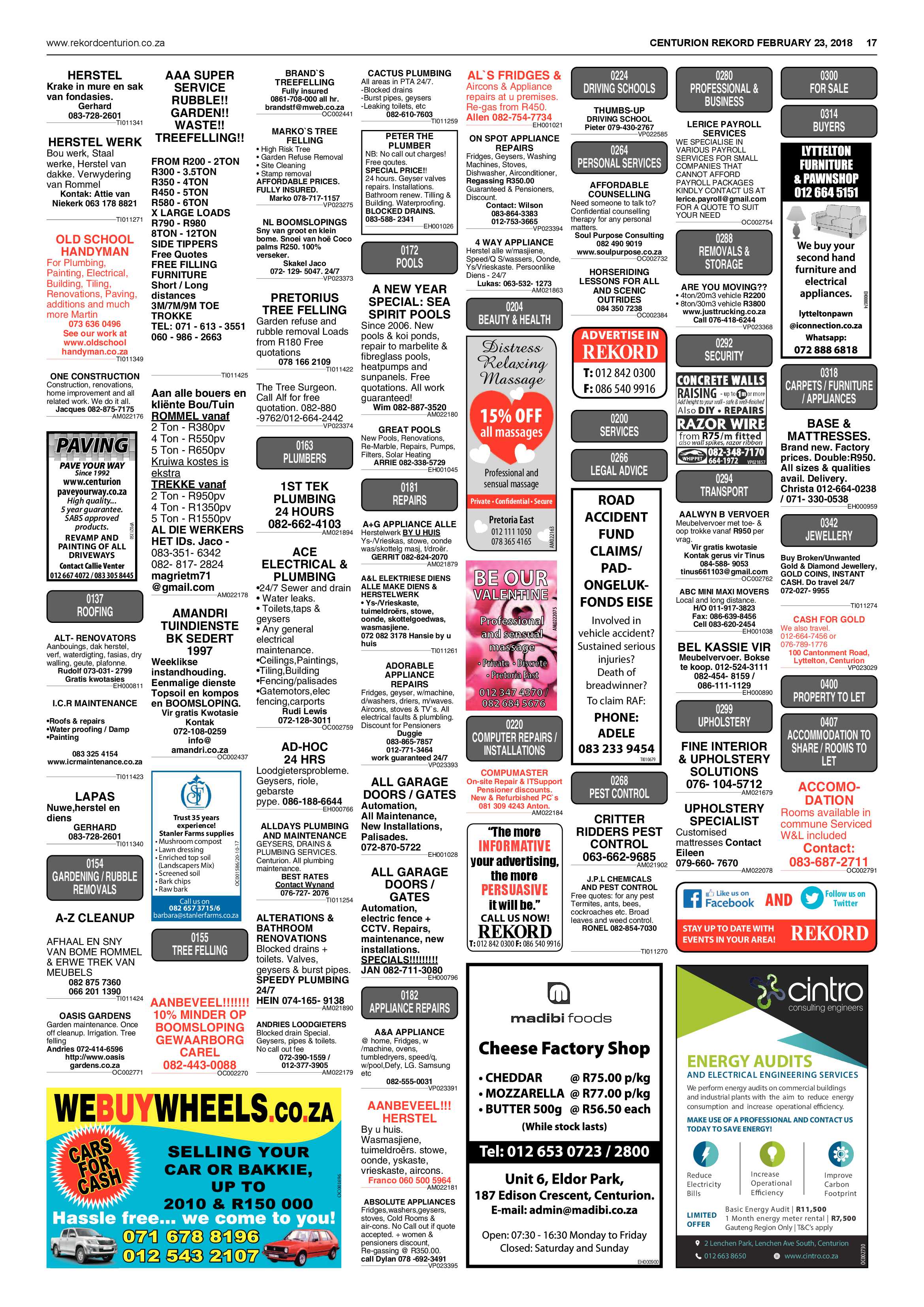 Rekord Centurion 23 February 2018 page 17