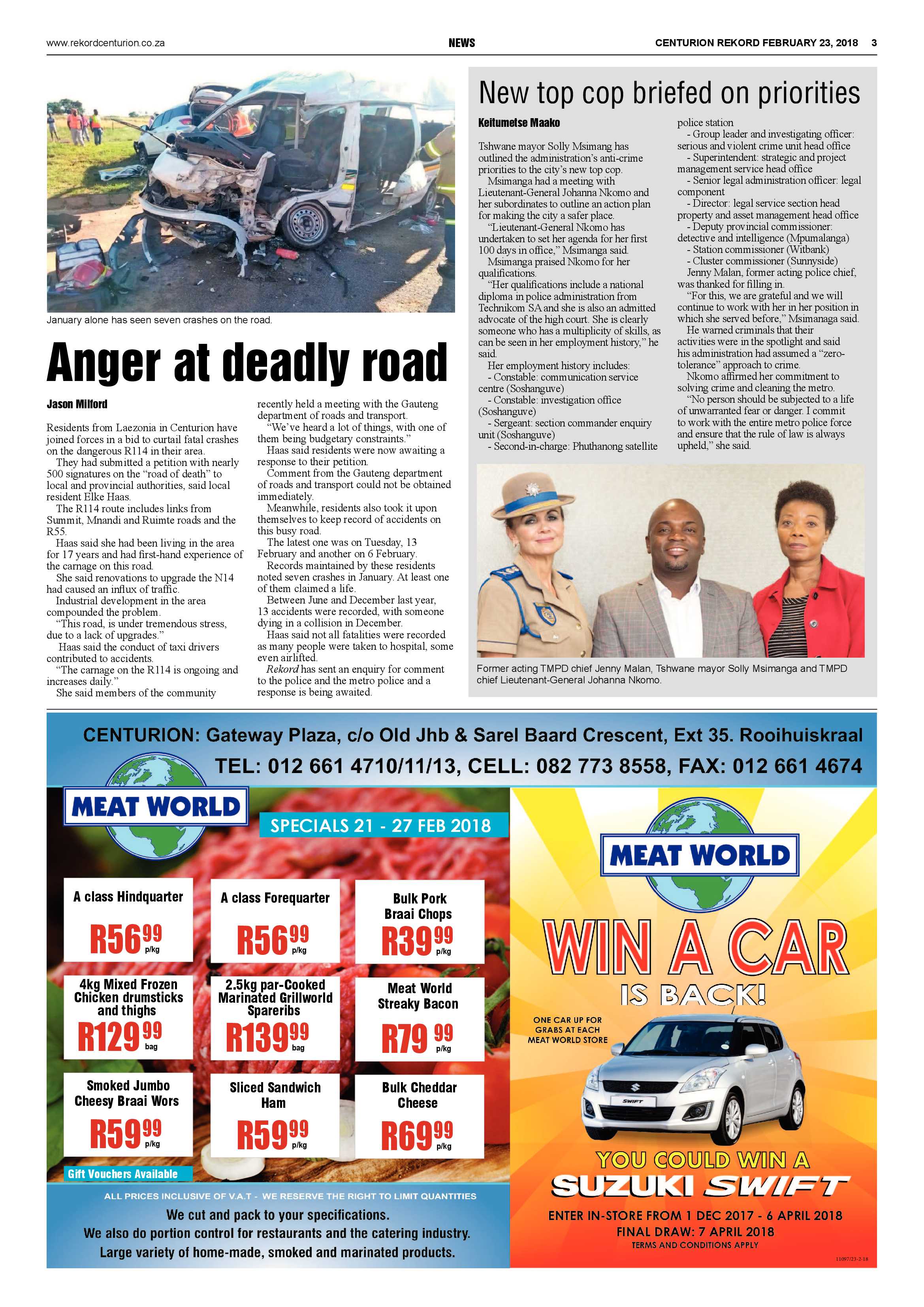 Rekord Centurion 23 February 2018 page 3