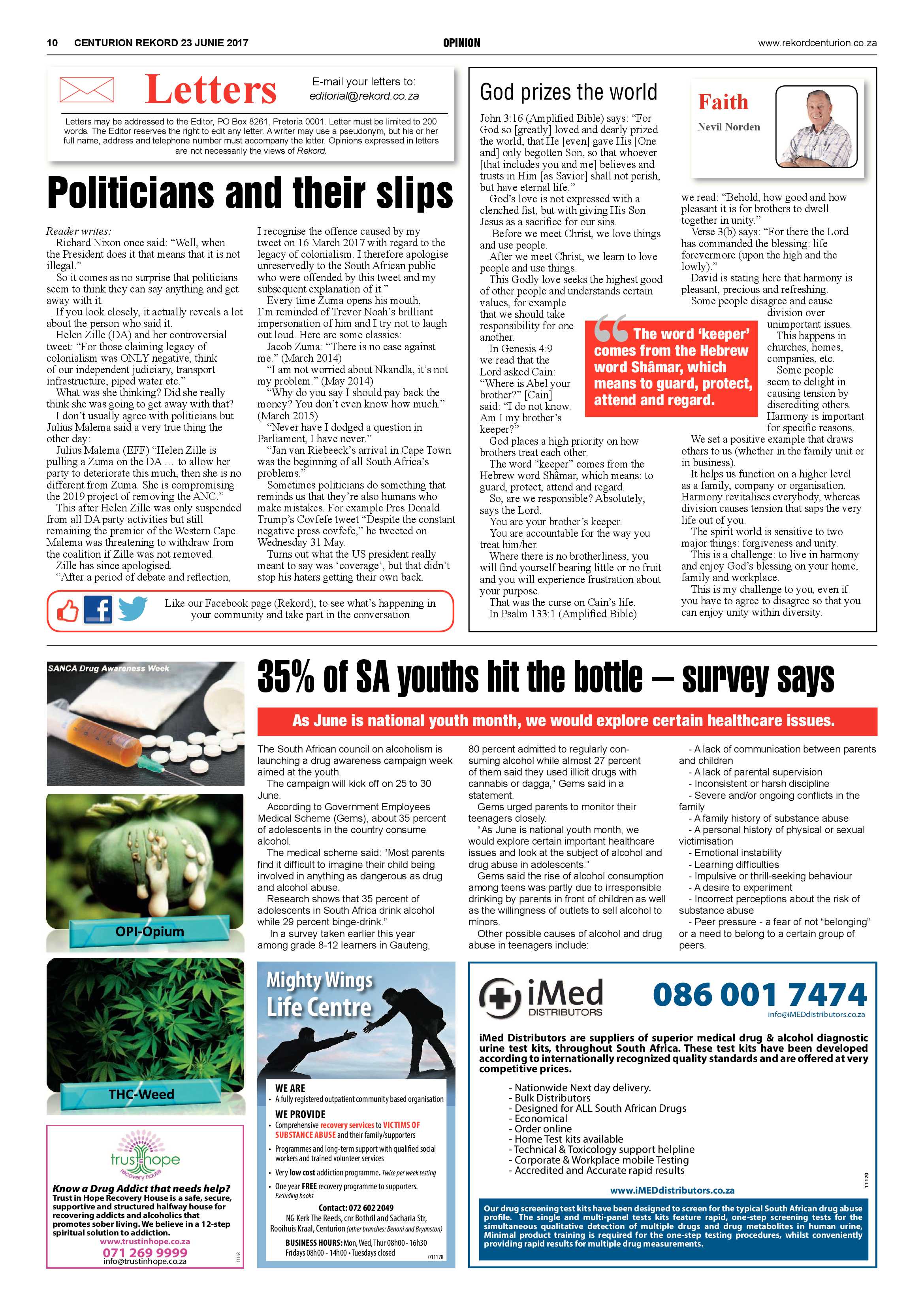 Rekord Centurion 23 June 2017 page 10
