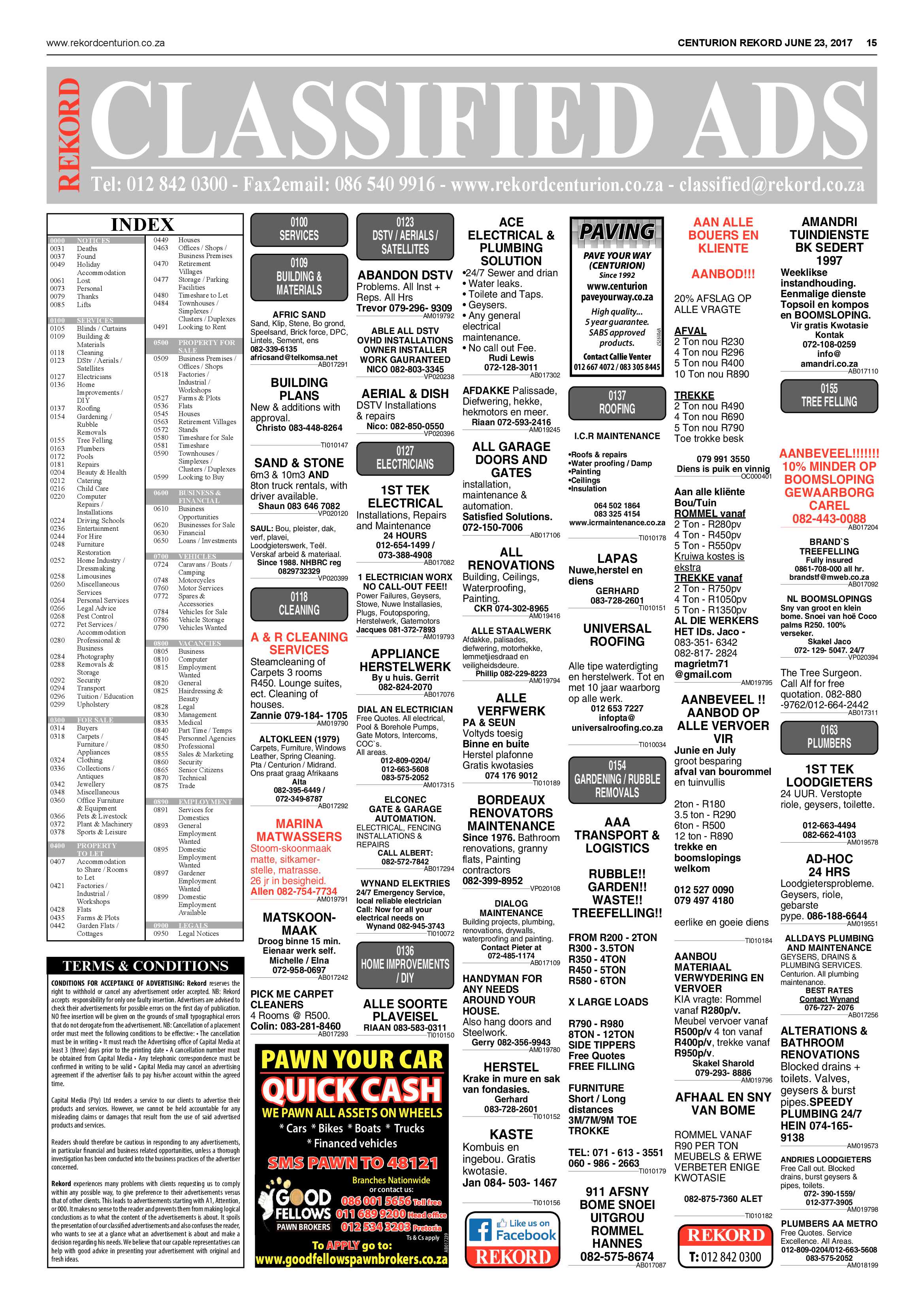 Rekord Centurion 23 June 2017 page 15