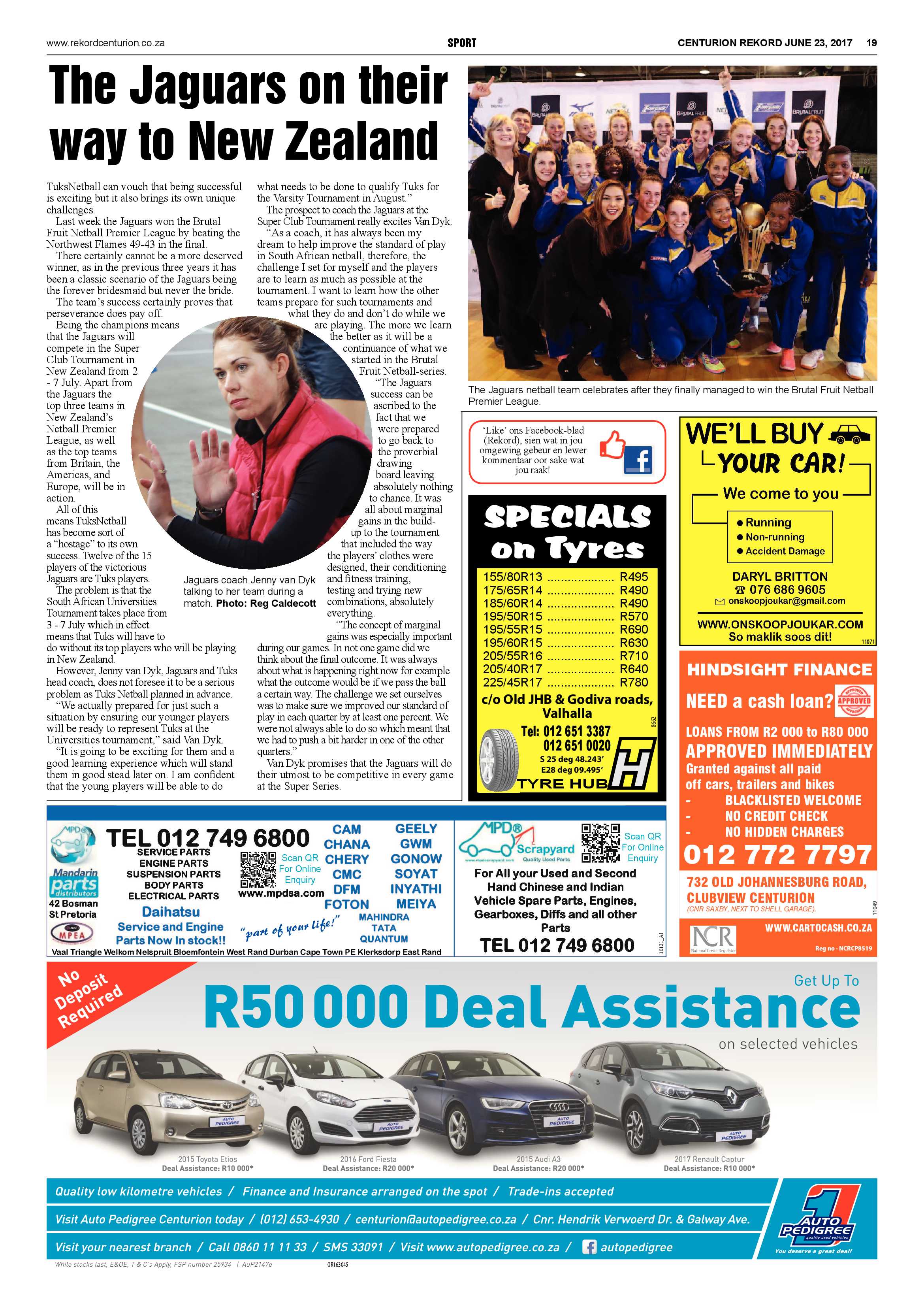 Rekord Centurion 23 June 2017 page 19