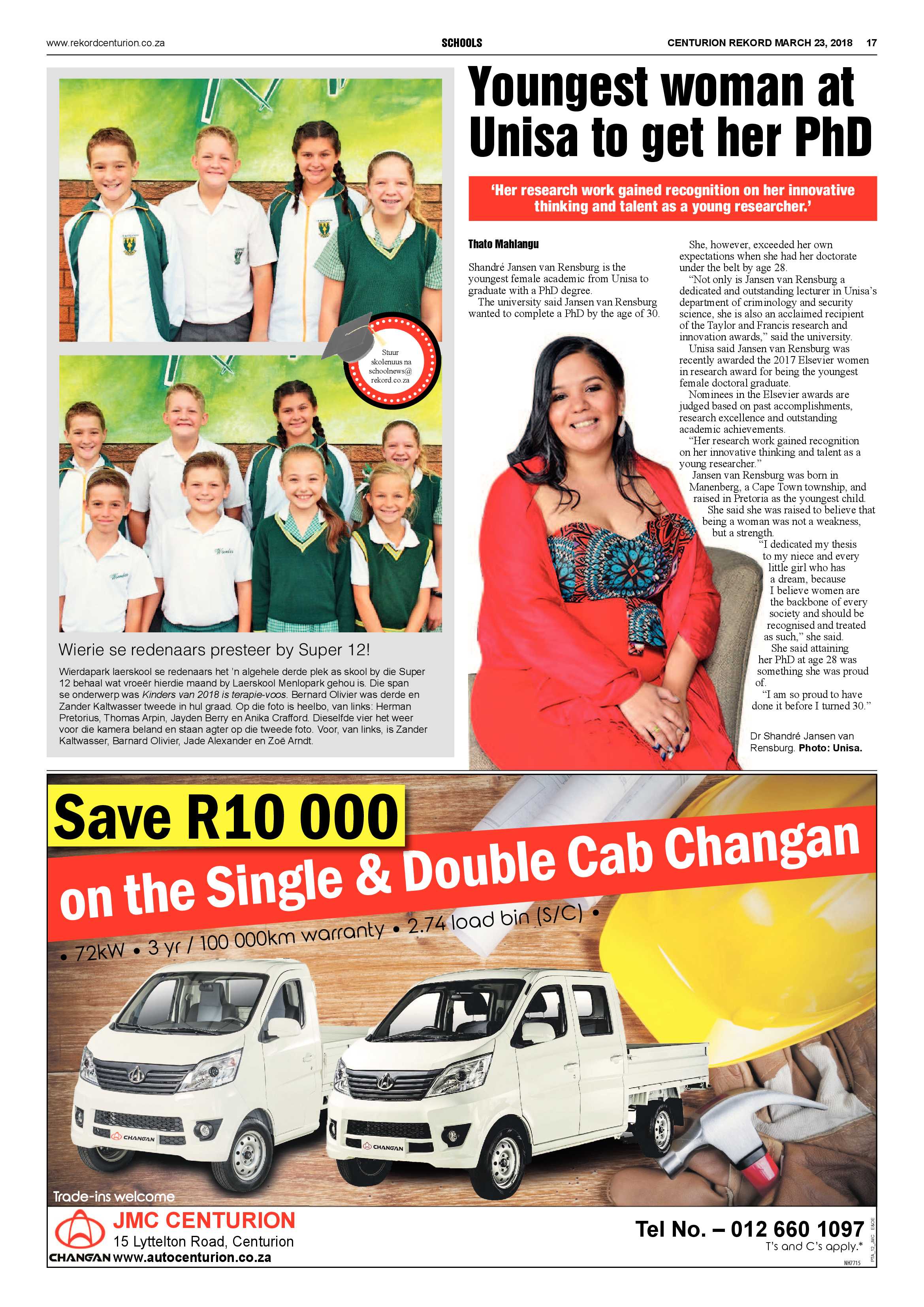 Rekord Centurion 23 March 2018 page 17
