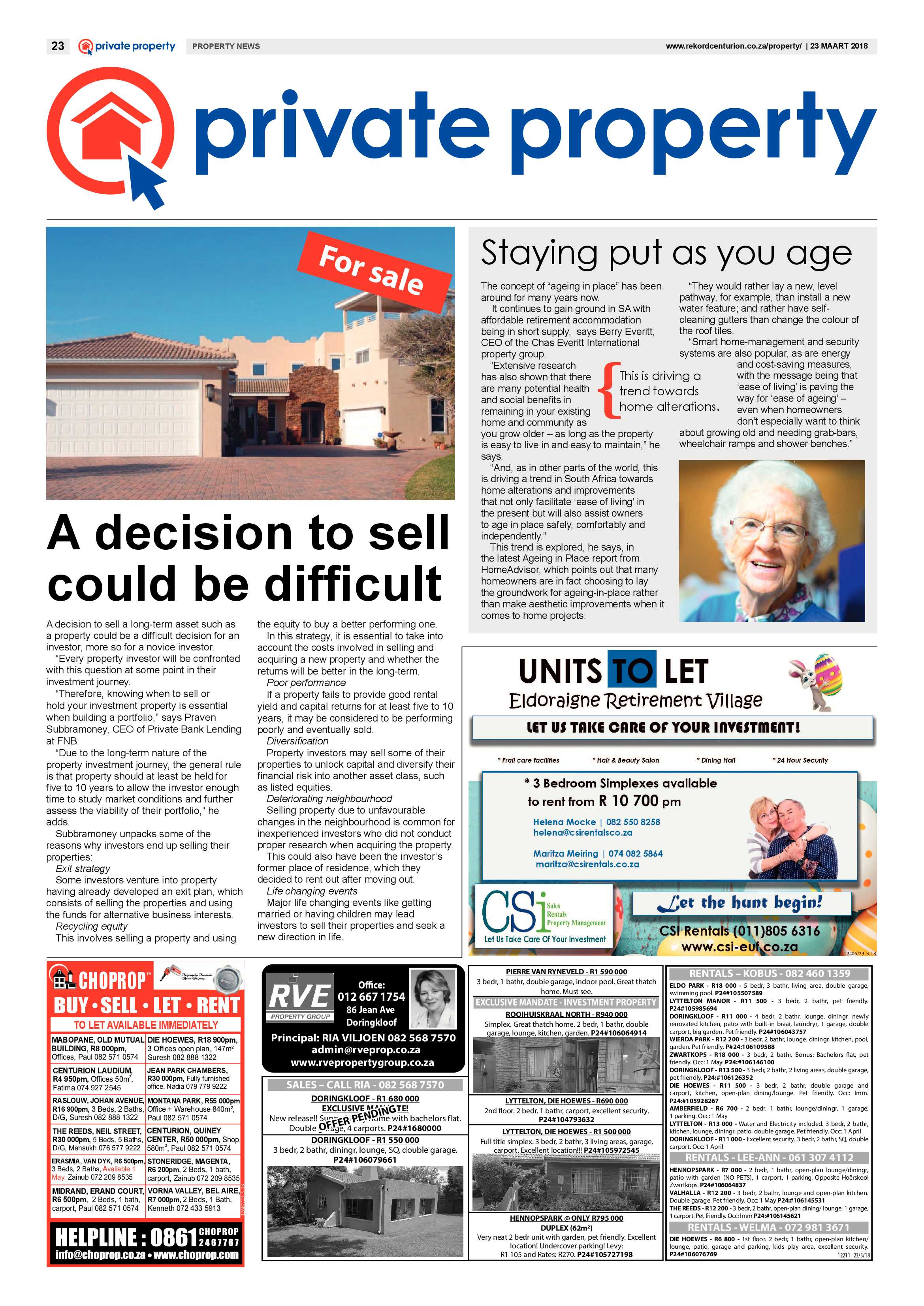 Rekord Centurion 23 March 2018 page 23