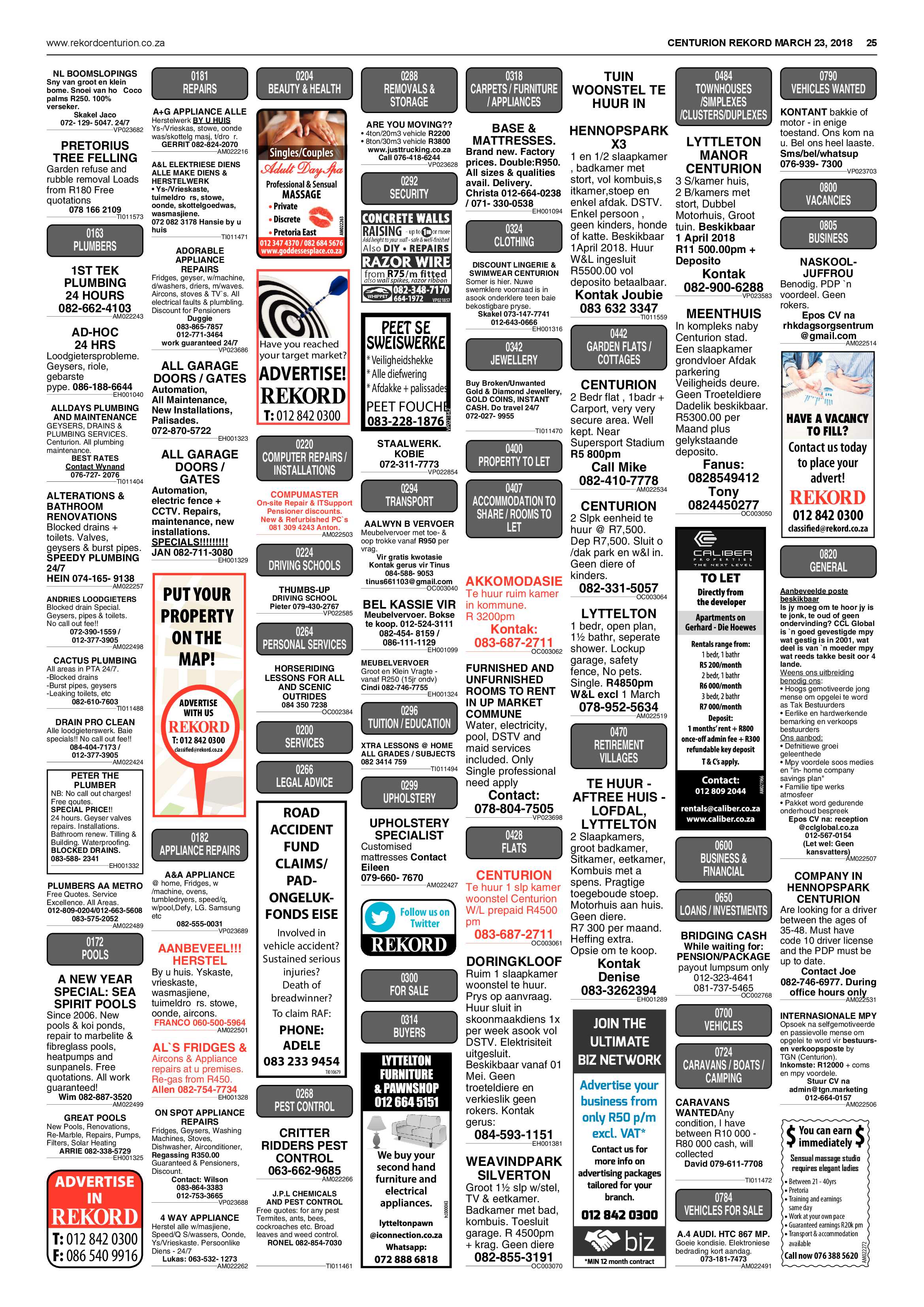 Rekord Centurion 23 March 2018 page 25