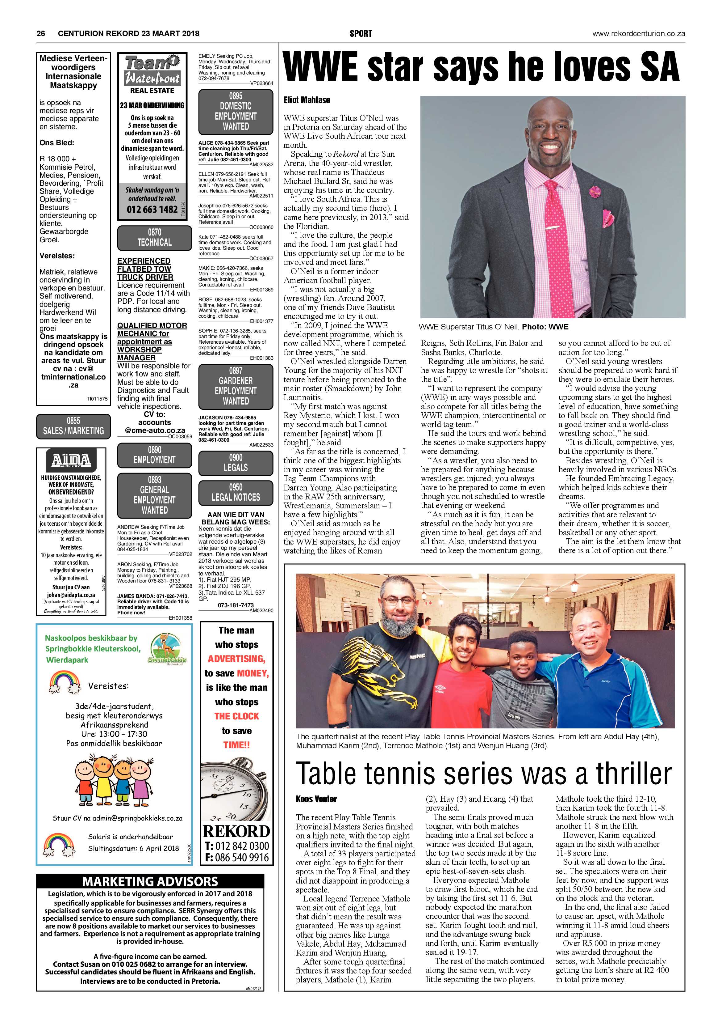 Rekord Centurion 23 March 2018 page 26