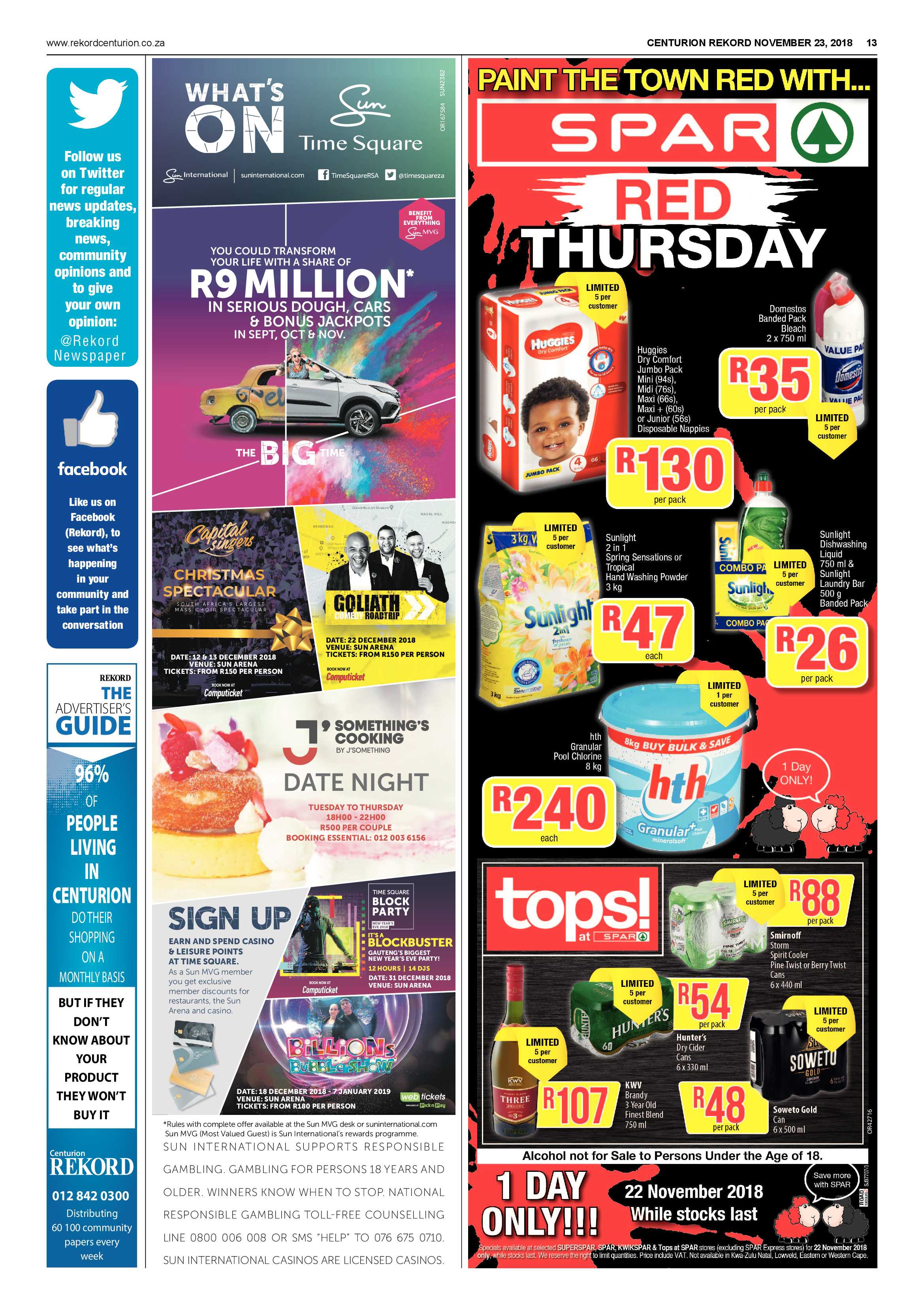 Rekord Centurion 23 November 2018 page 13