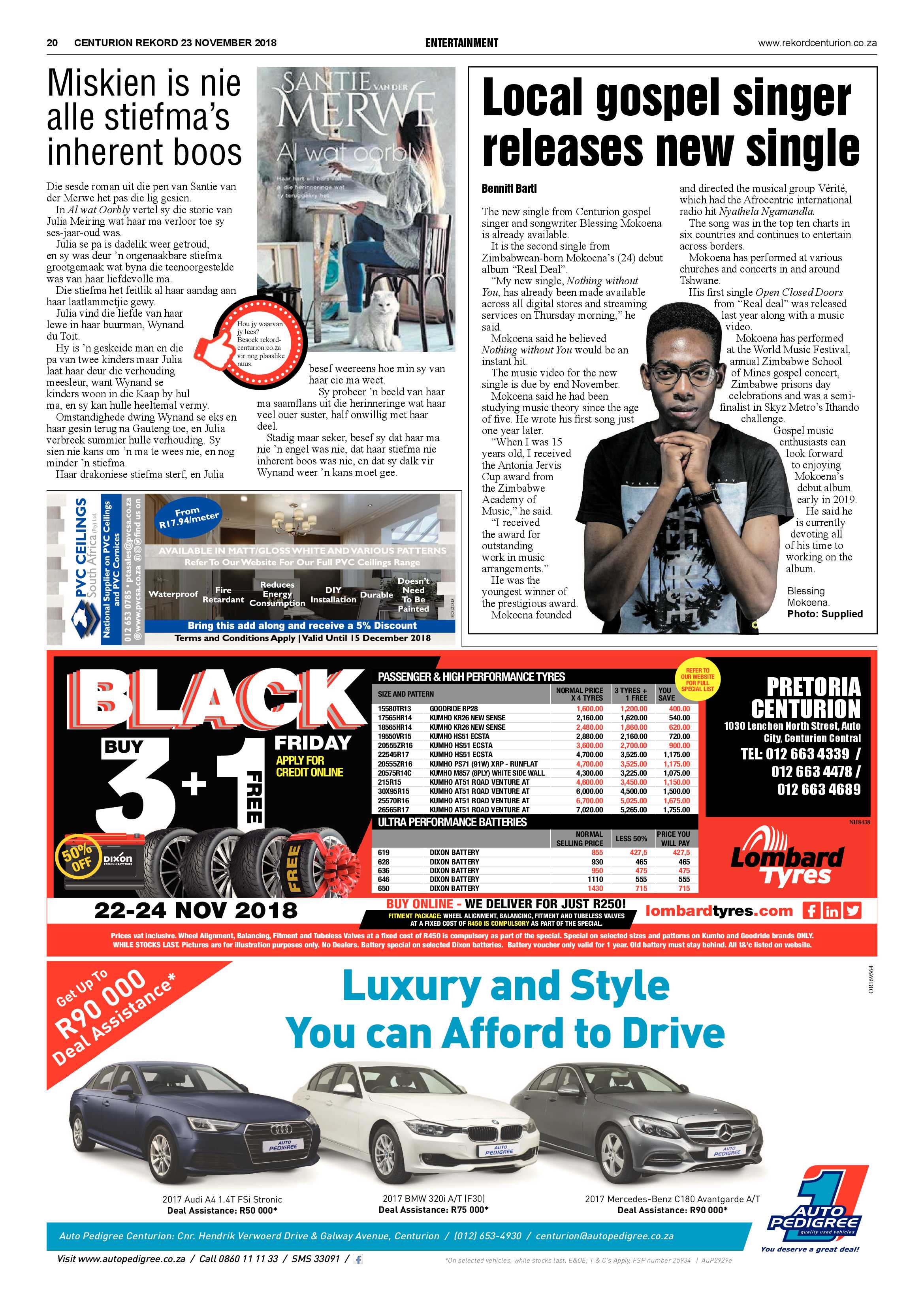 Rekord Centurion 23 November 2018 page 20
