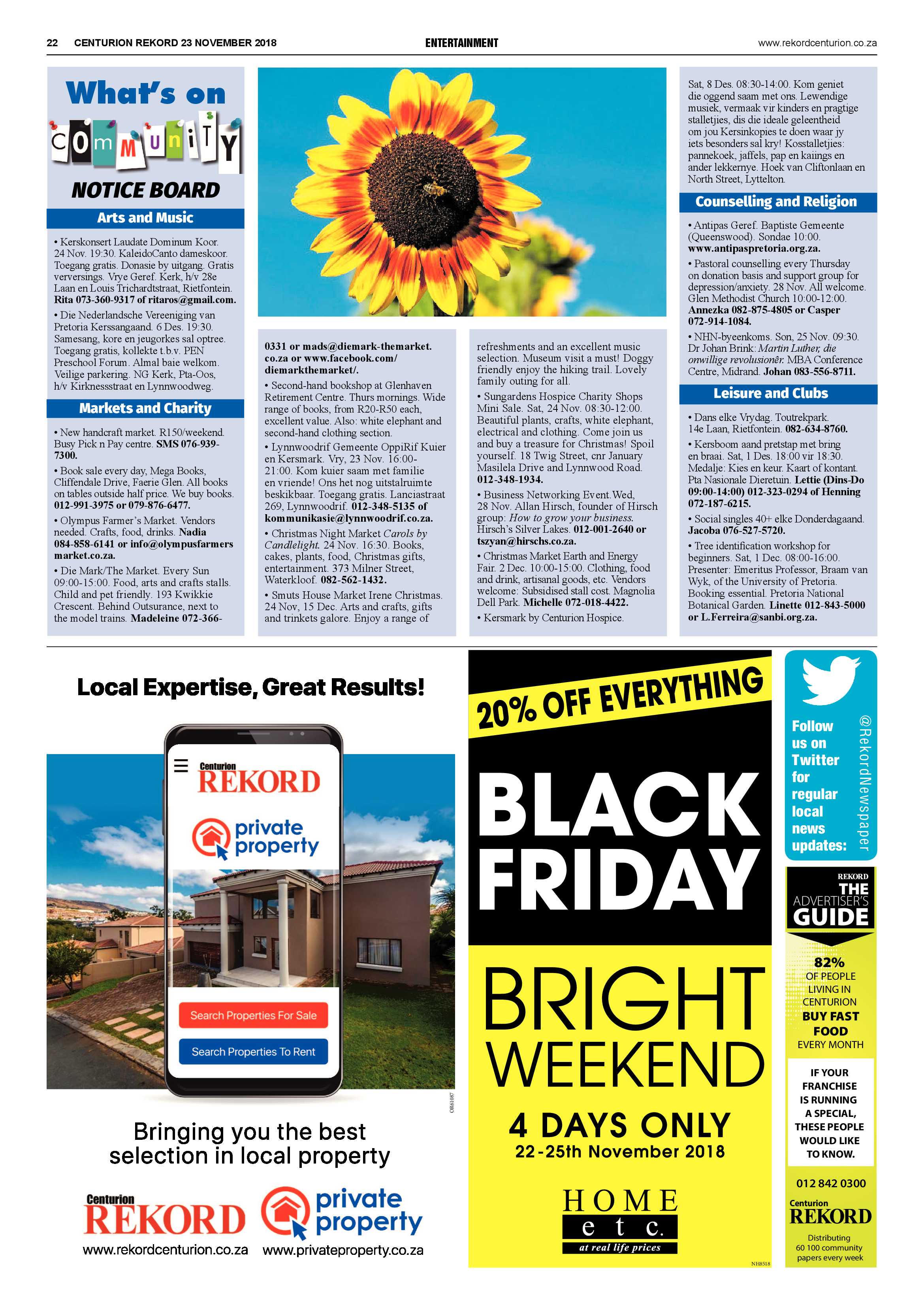Rekord Centurion 23 November 2018 page 22