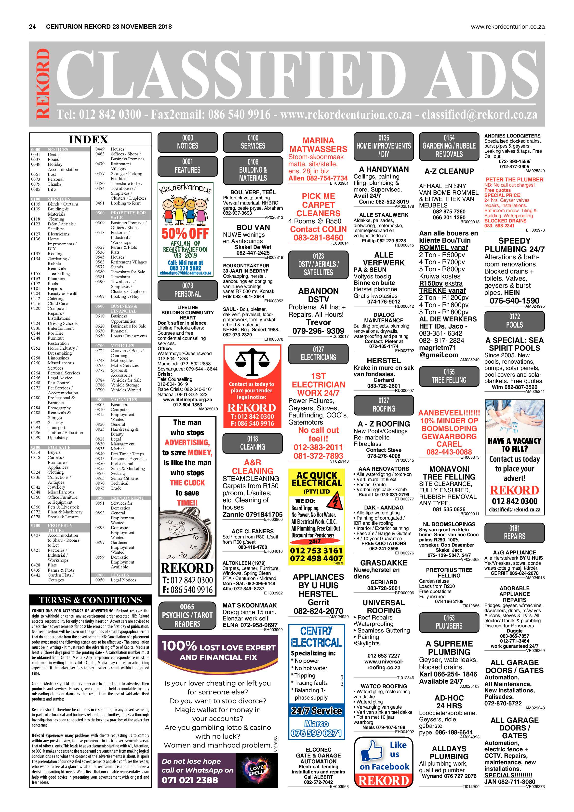 Rekord Centurion 23 November 2018 page 24