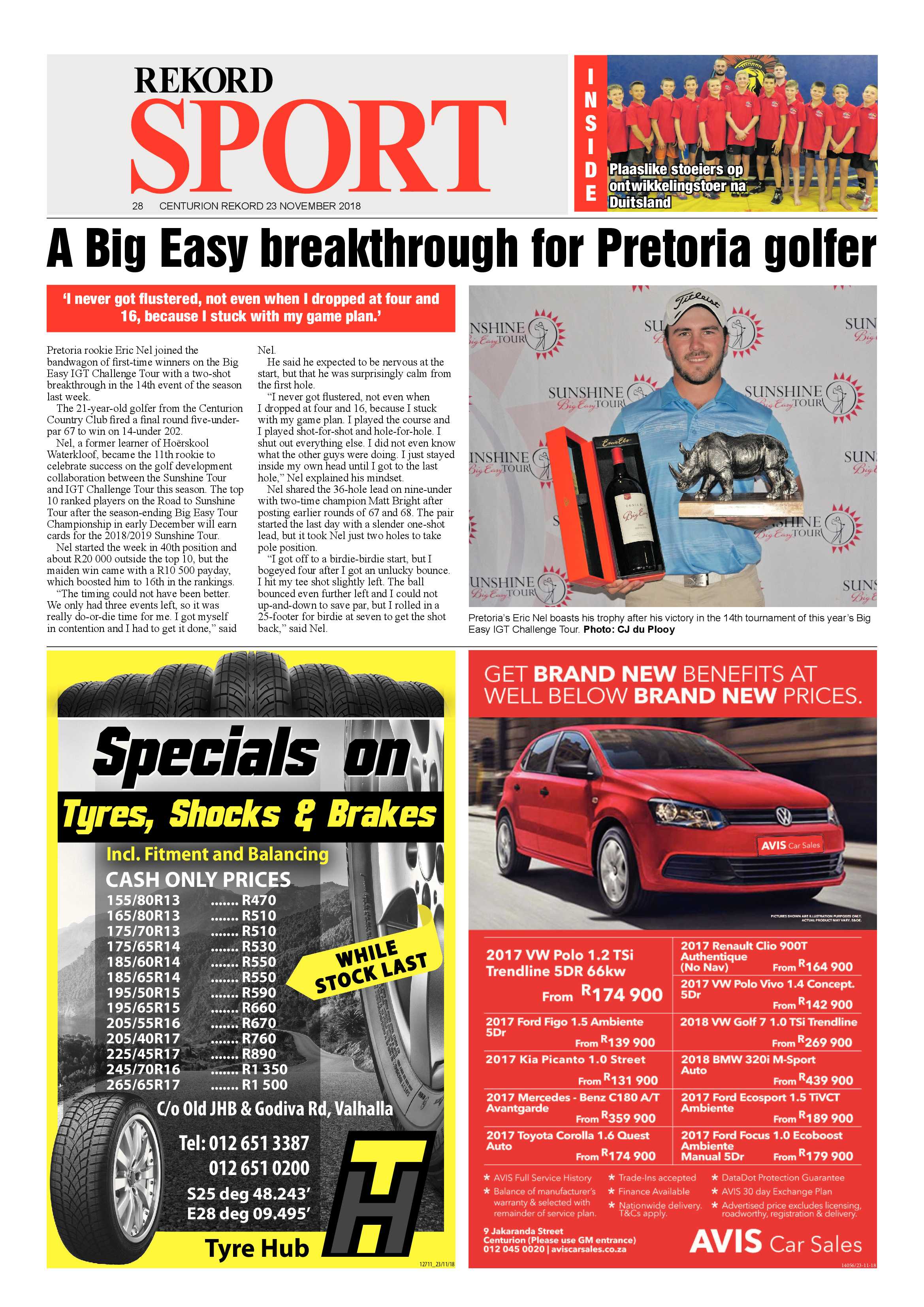 Rekord Centurion 23 November 2018 page 28