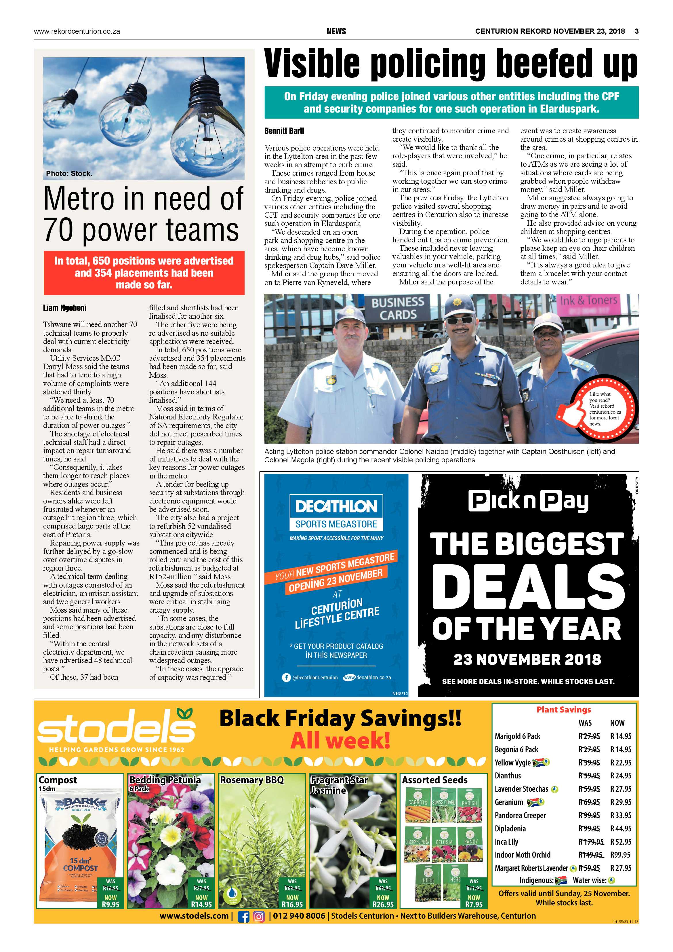 Rekord Centurion 23 November 2018 page 3