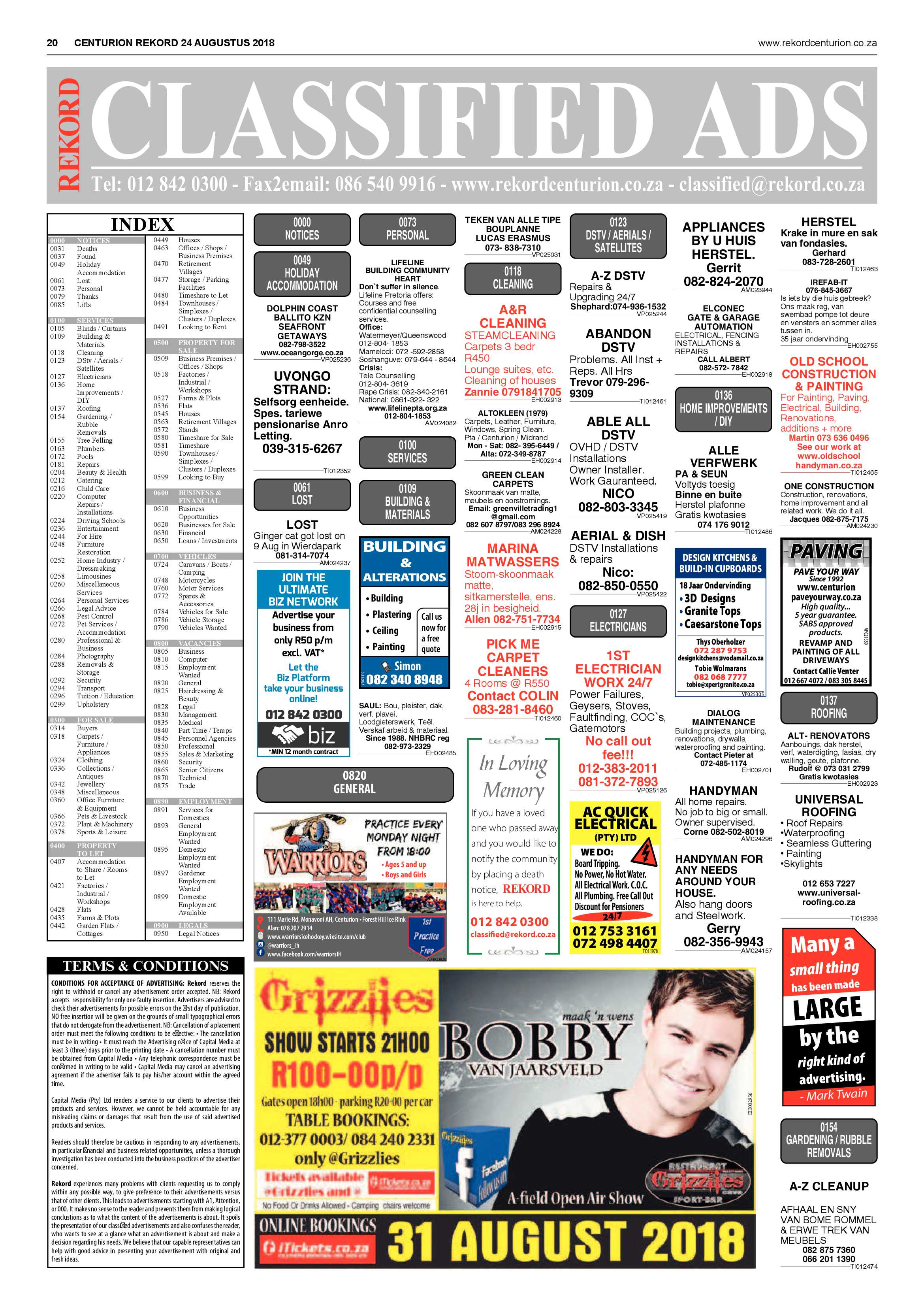 Rekord Centurion 24 August 2018 page 20