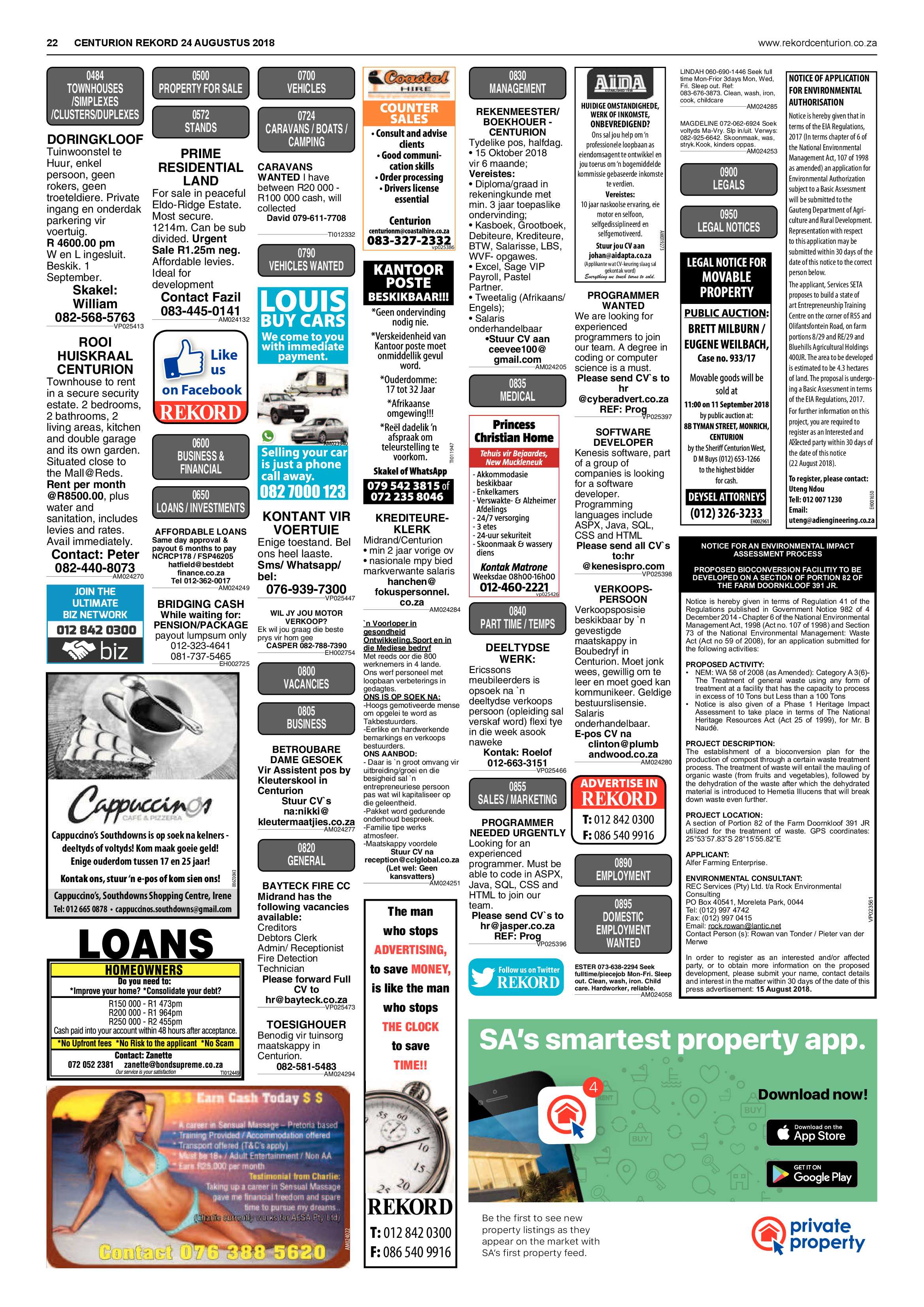Rekord Centurion 24 August 2018 page 22