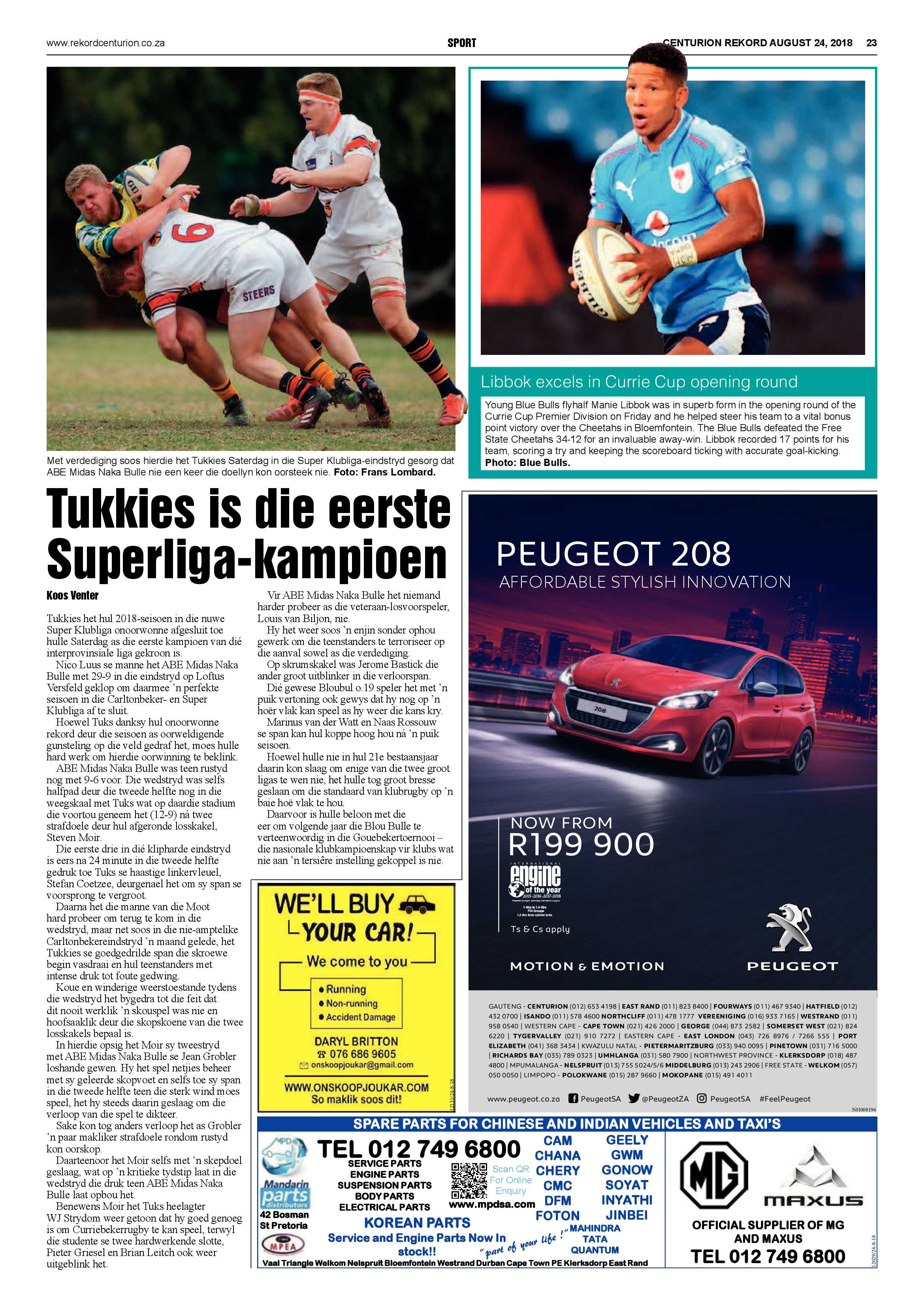Rekord Centurion 24 August 2018 page 23