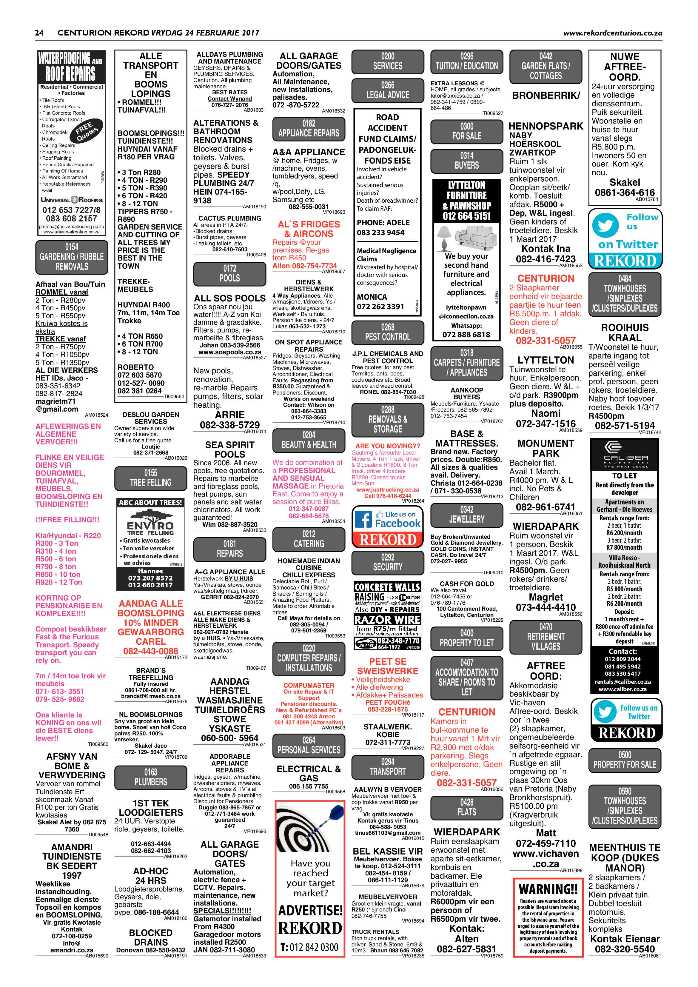 Rekord Centurion 24 February 2017 page 24