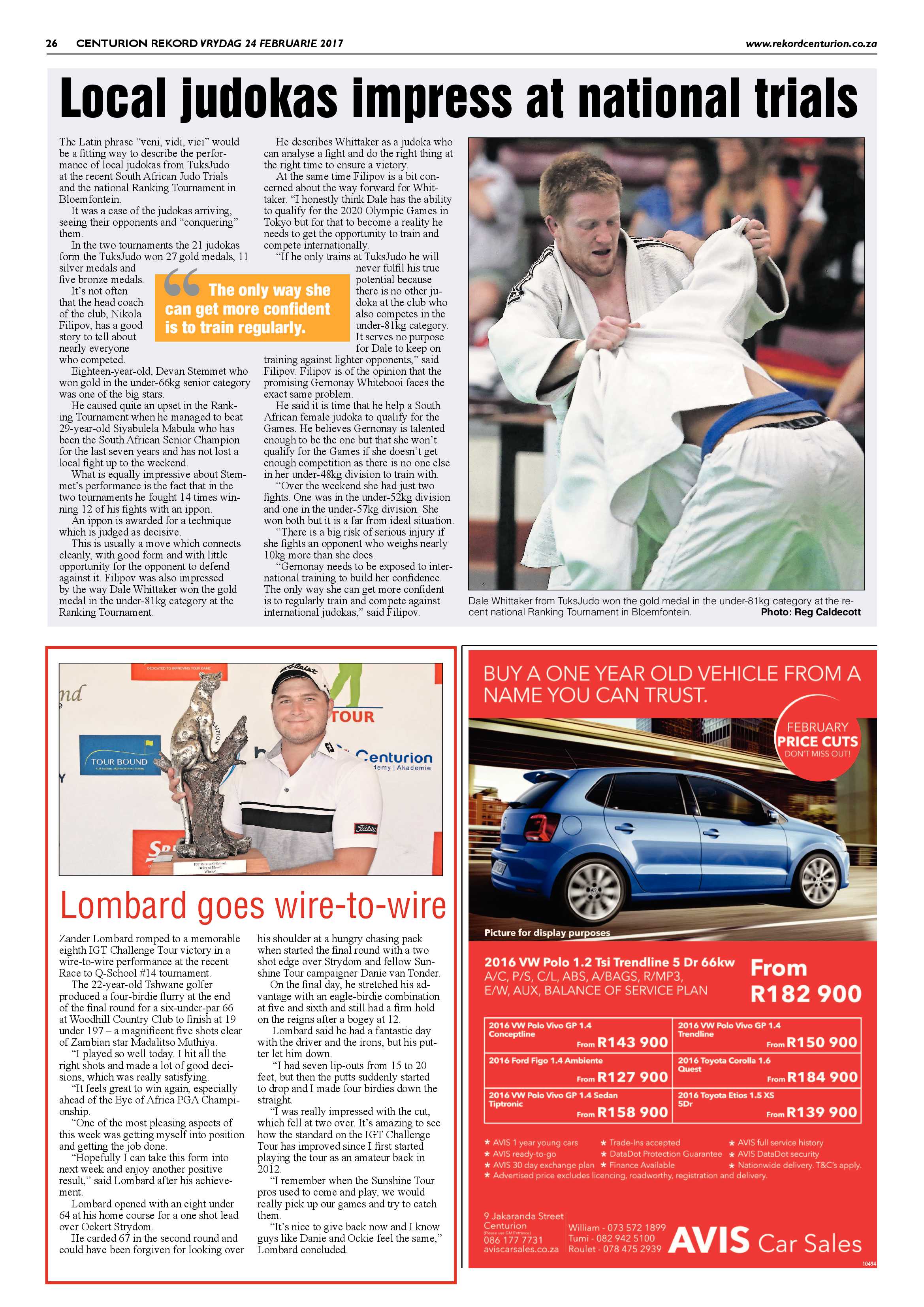 Rekord Centurion 24 February 2017 page 26