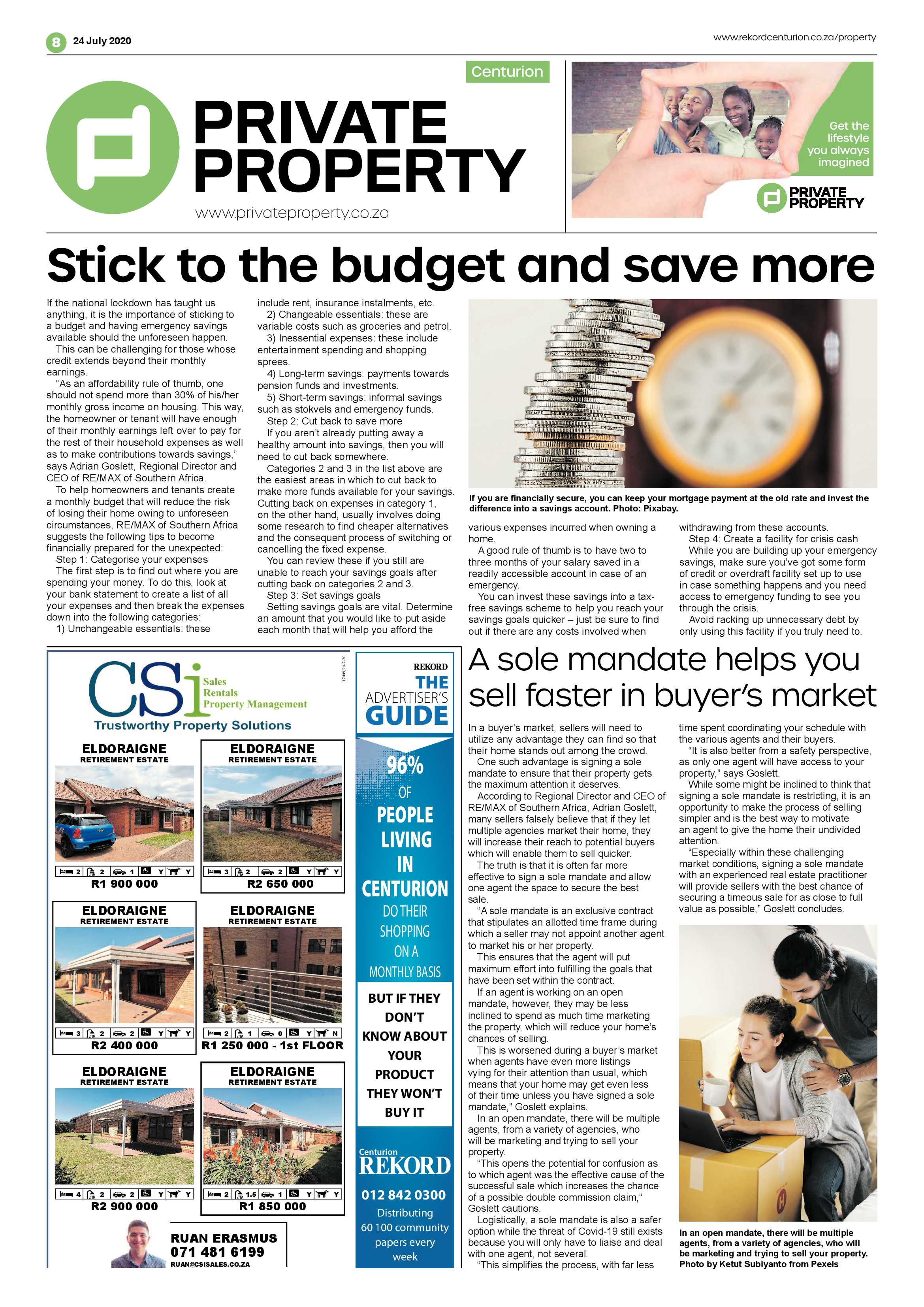 Rekord Centurion 24 July 2020 page 8