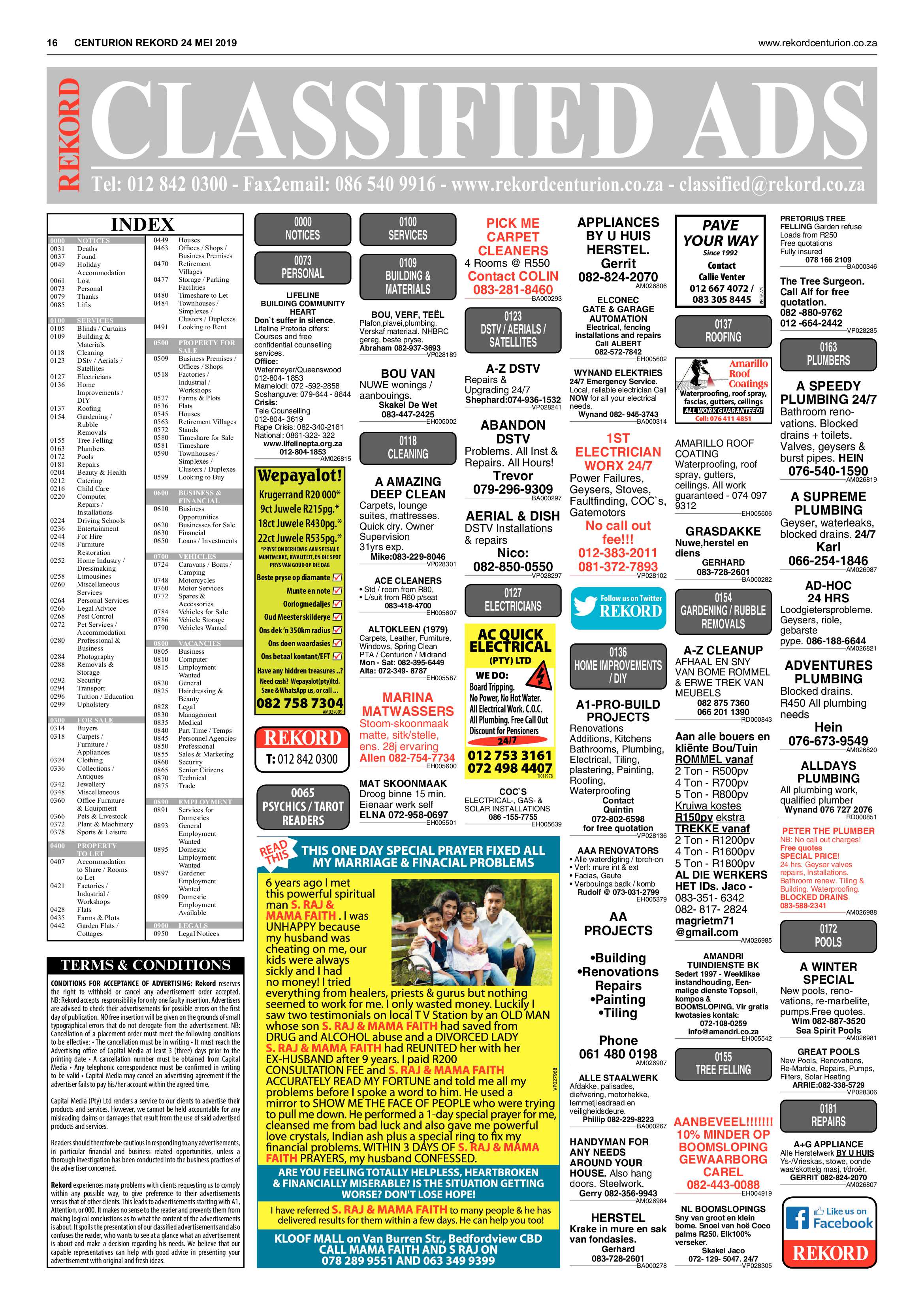 Rekord Centurion 24 May 2019 page 16