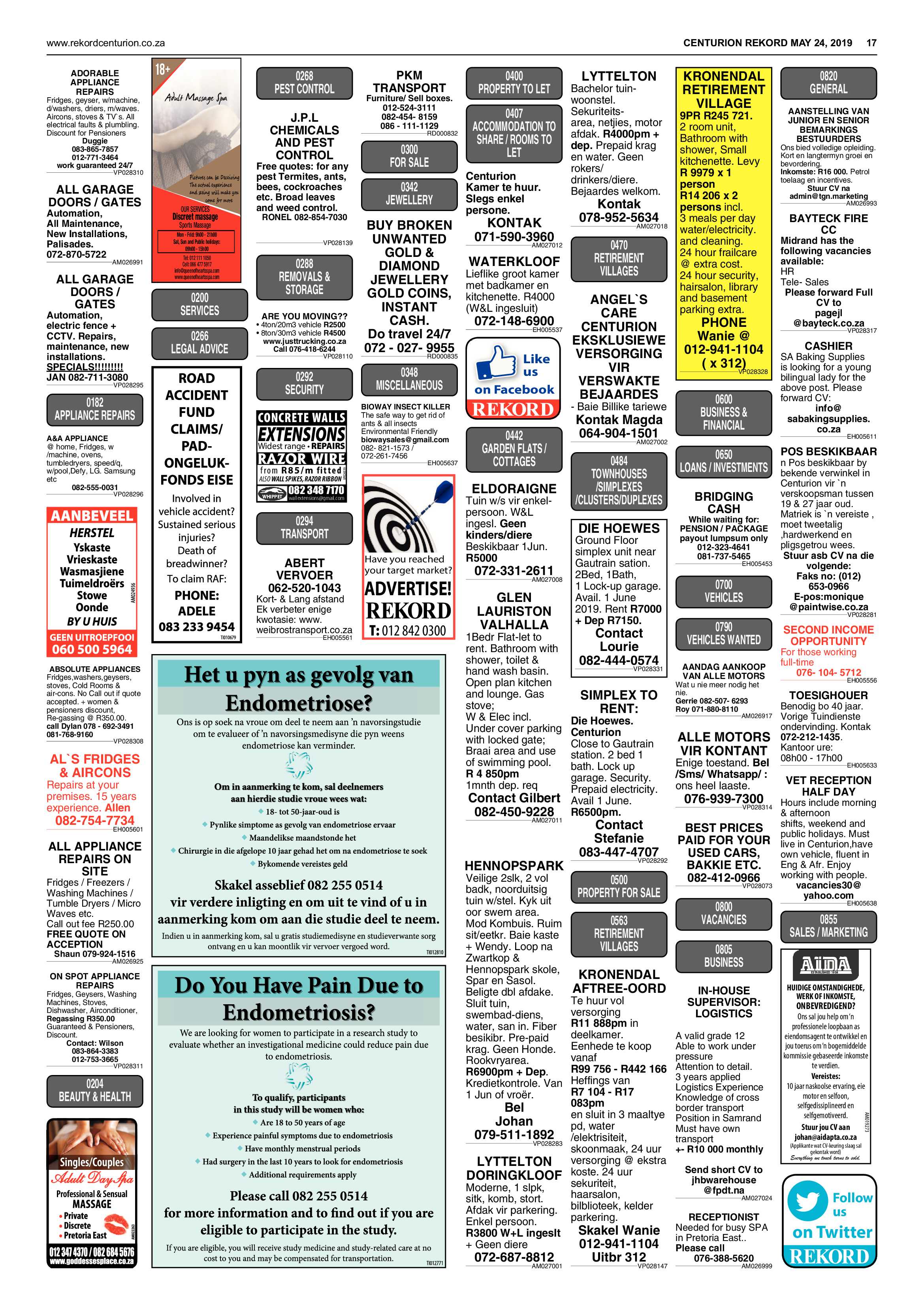 Rekord Centurion 24 May 2019 page 17
