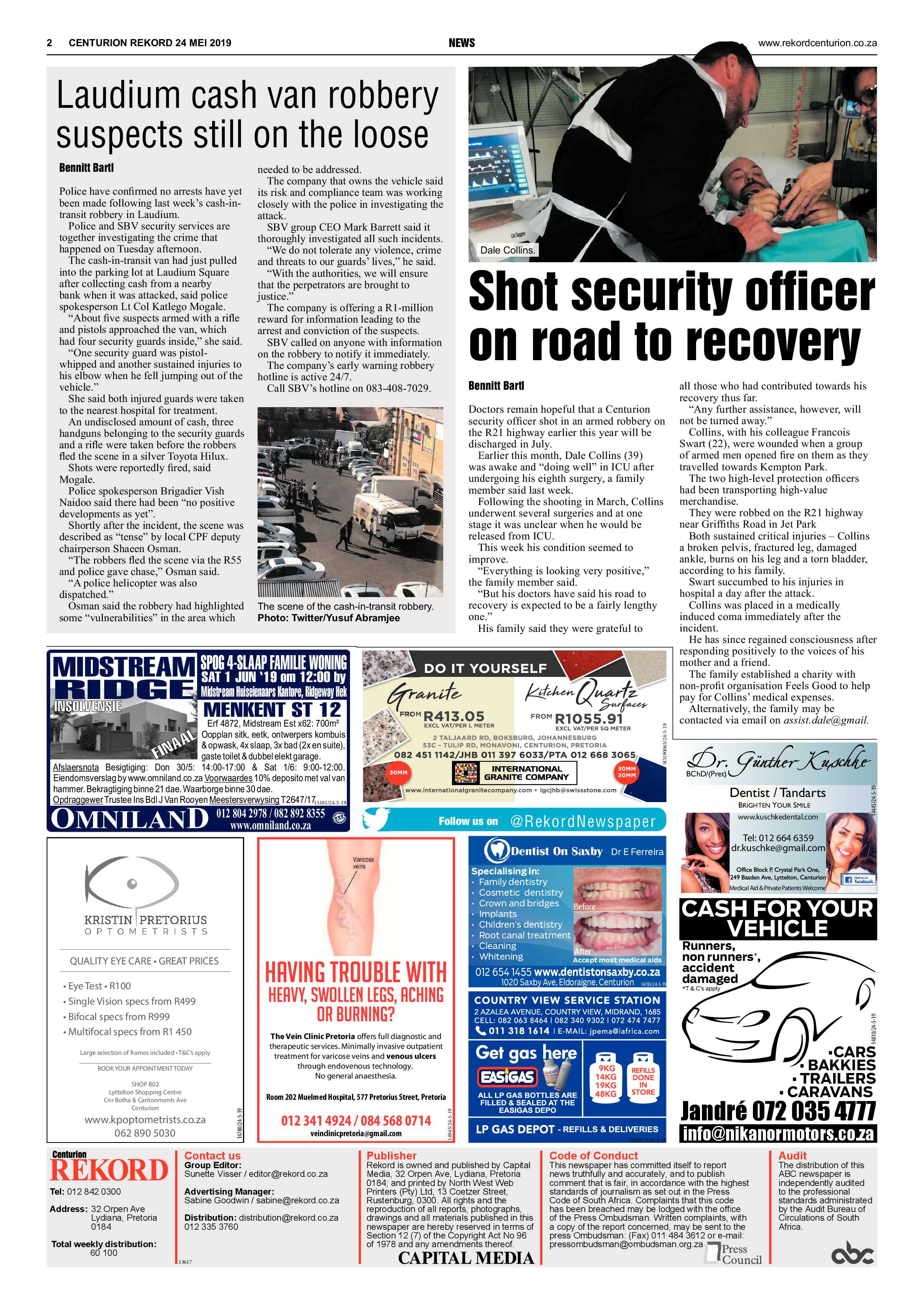 Rekord Centurion 24 May 2019 page 2