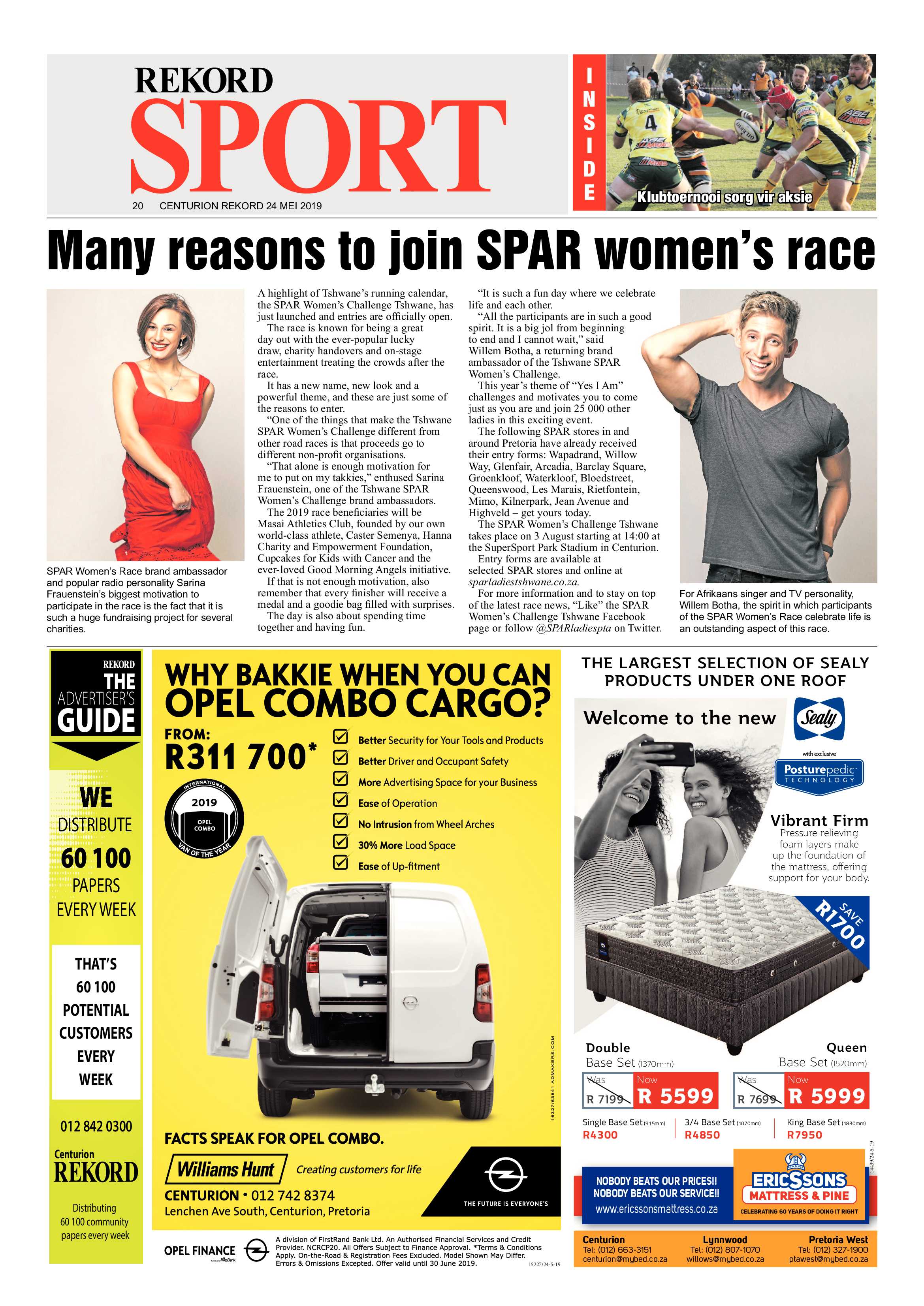 Rekord Centurion 24 May 2019 page 20