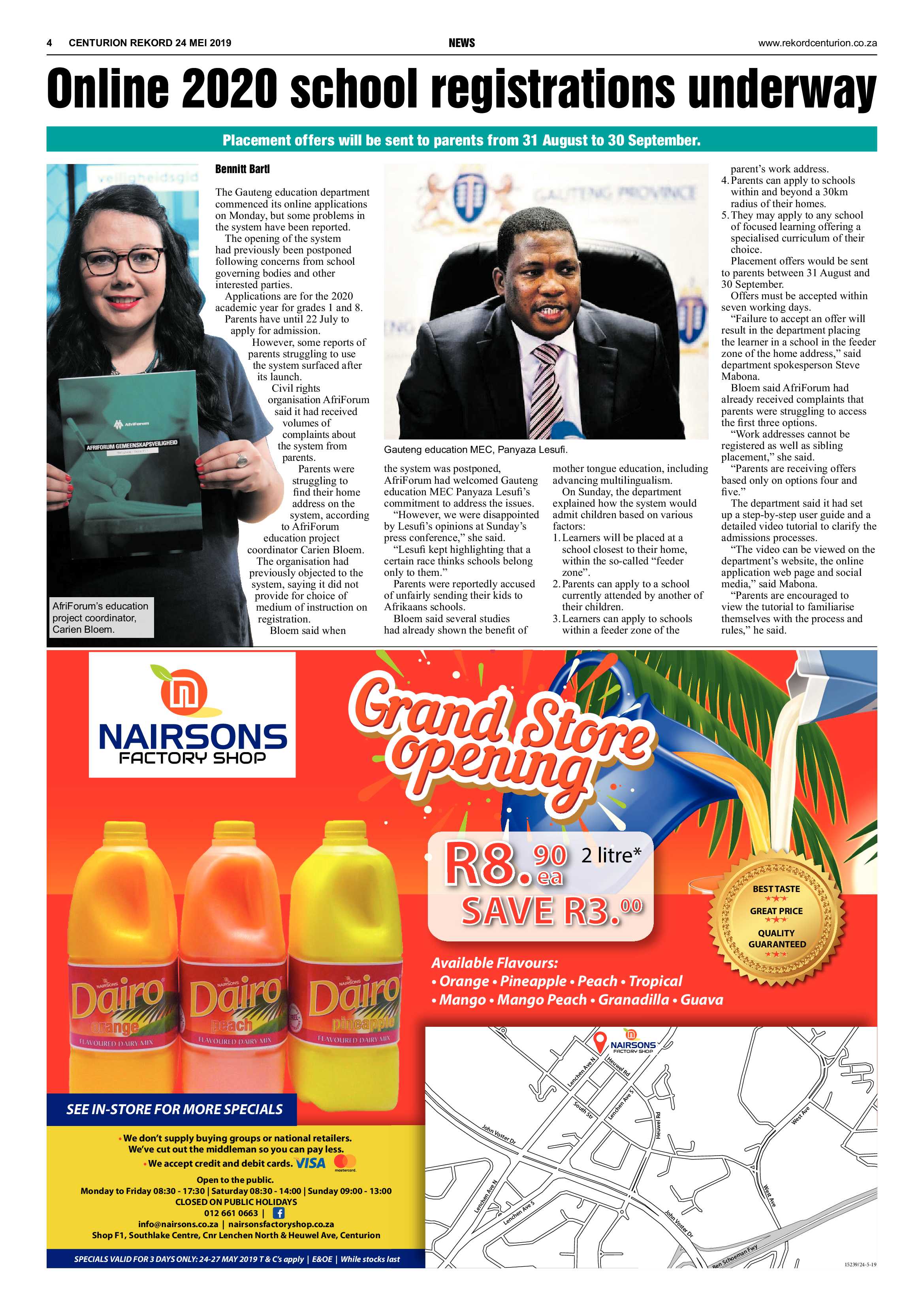 Rekord Centurion 24 May 2019 page 4